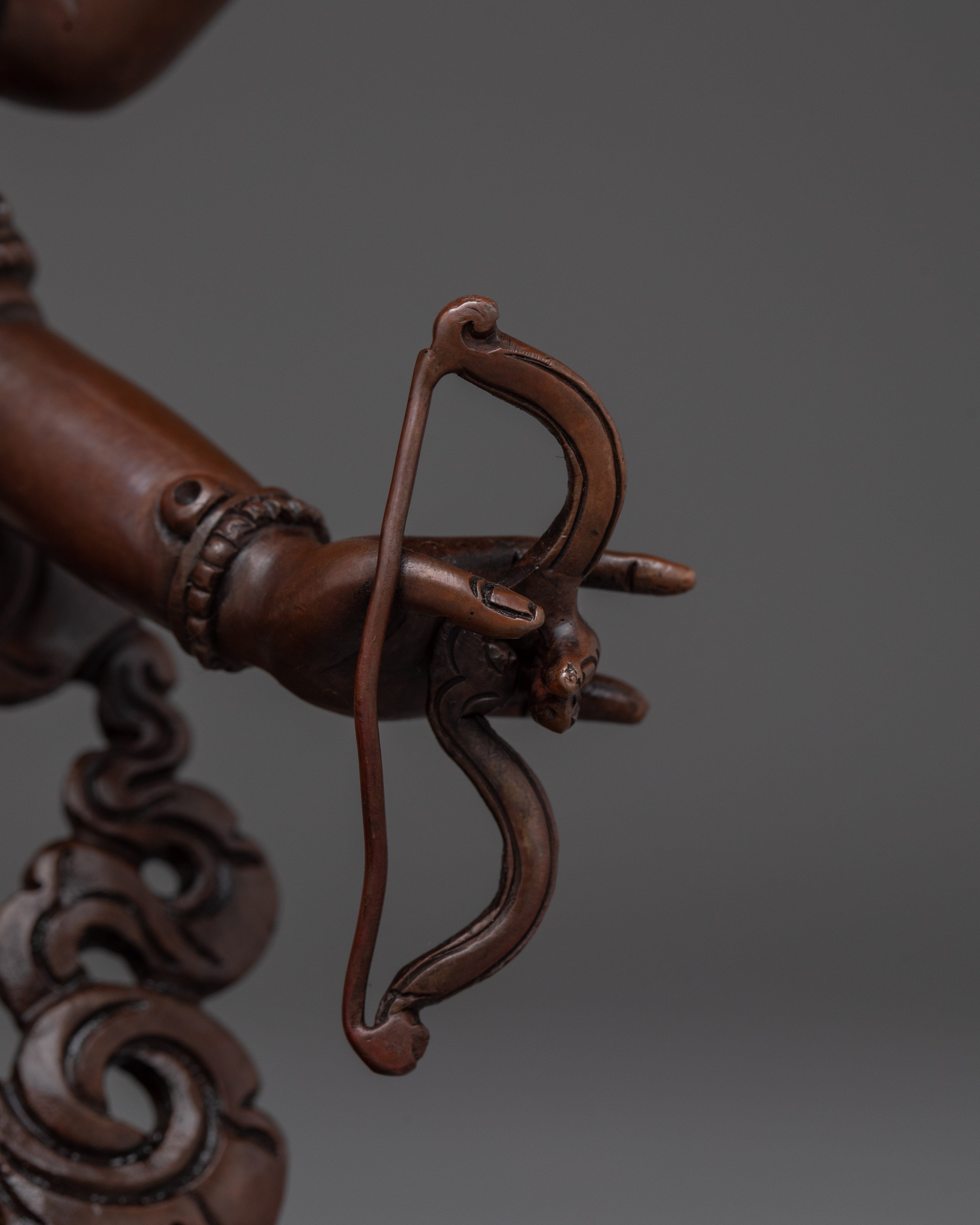 Handcrafted Namgyalma Copper Statue | Buddhist Deity Sculpture for Spiritual Practice