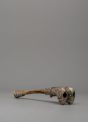 Handcarved Kangling Art | A Sacred Tibetan Ritual Trumpet