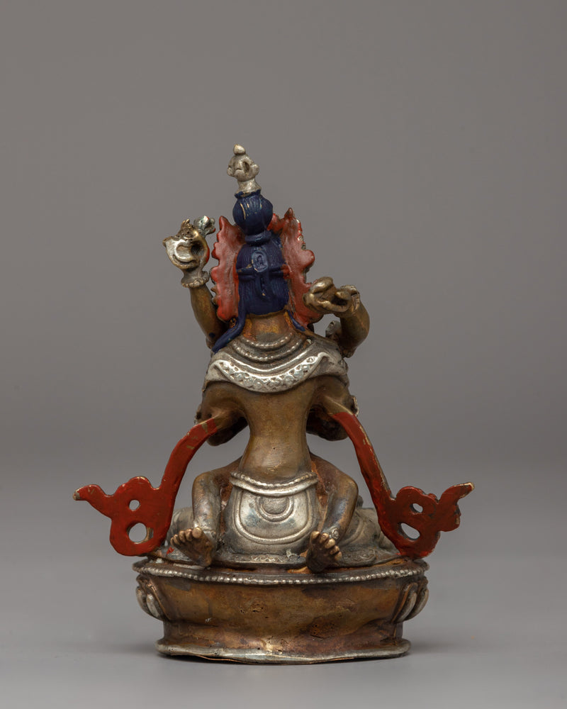 Buddha Vajradhara with Consort Statue A Sacred Tibetan Yab-Yum Statue