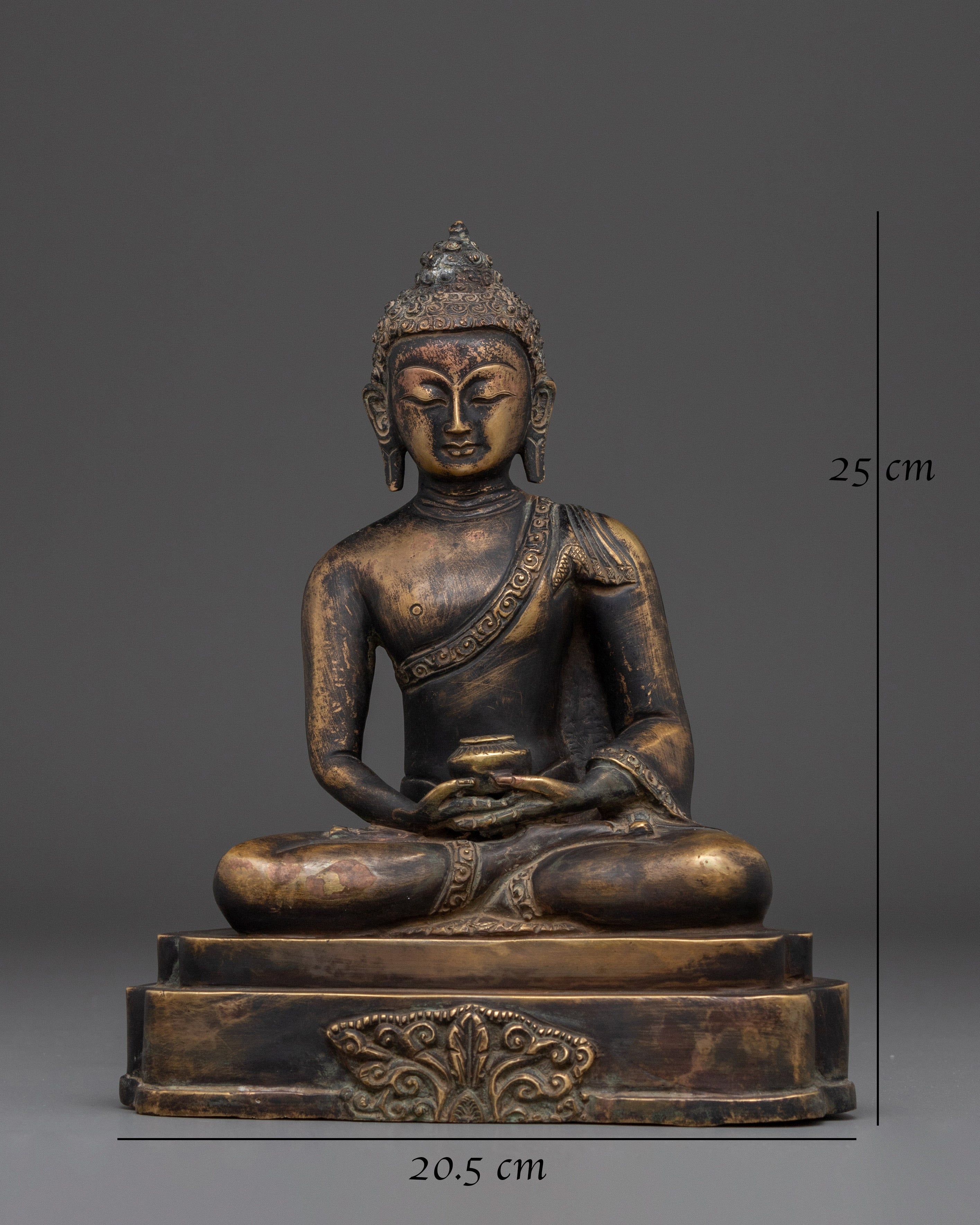 Handmade Dharmakara Amitabha Sculpture | Sacred Buddhist Art