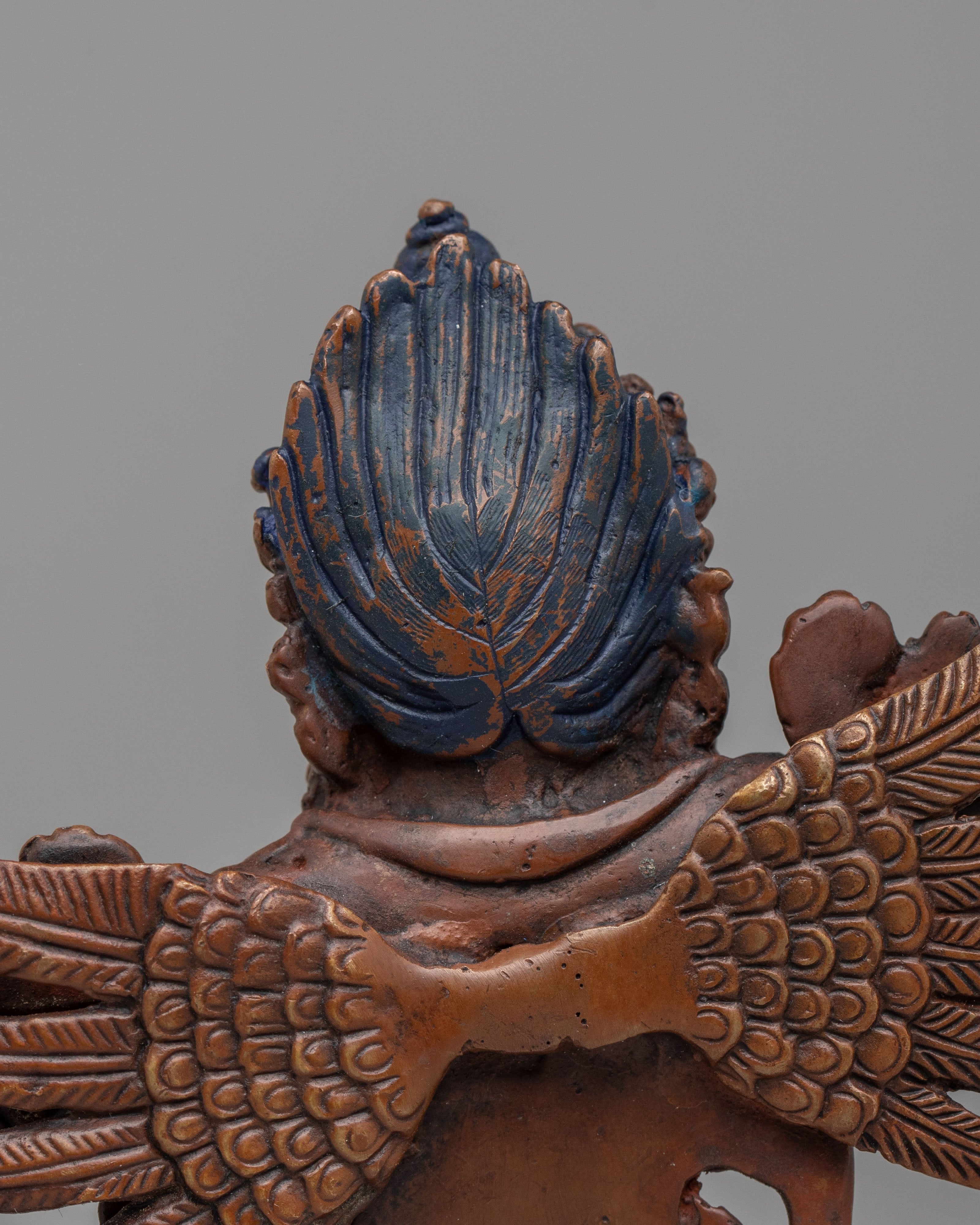 Vajrakilaya Ritual Deity Statue | Sacred Tibetan Art