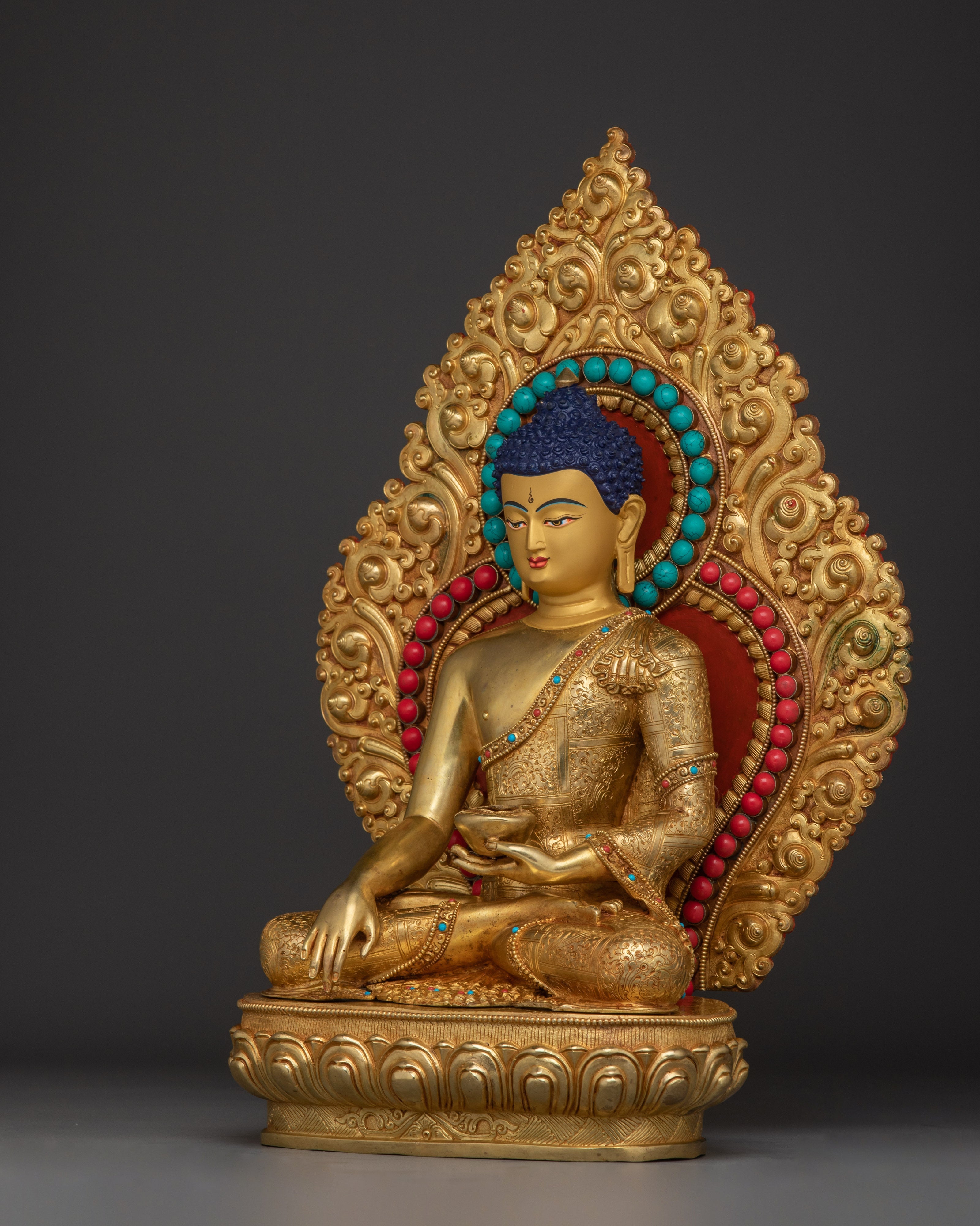 Enlightened Shakyamuni Buddha Figurine | Gautama Buddha Statue