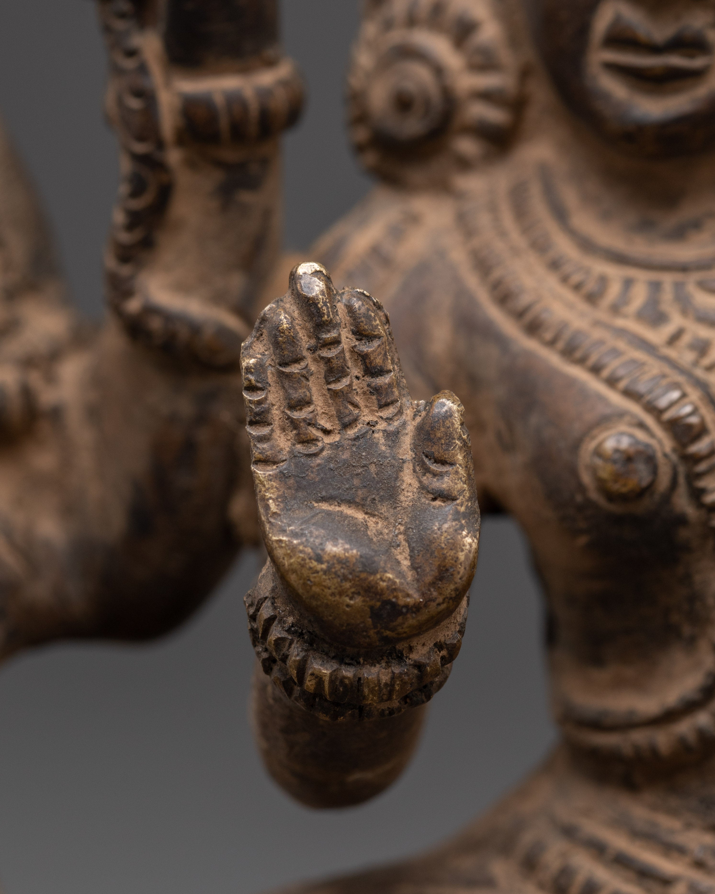 Handmade Shiva Family Statue | Lord Shiva, Parvati & Ganesha