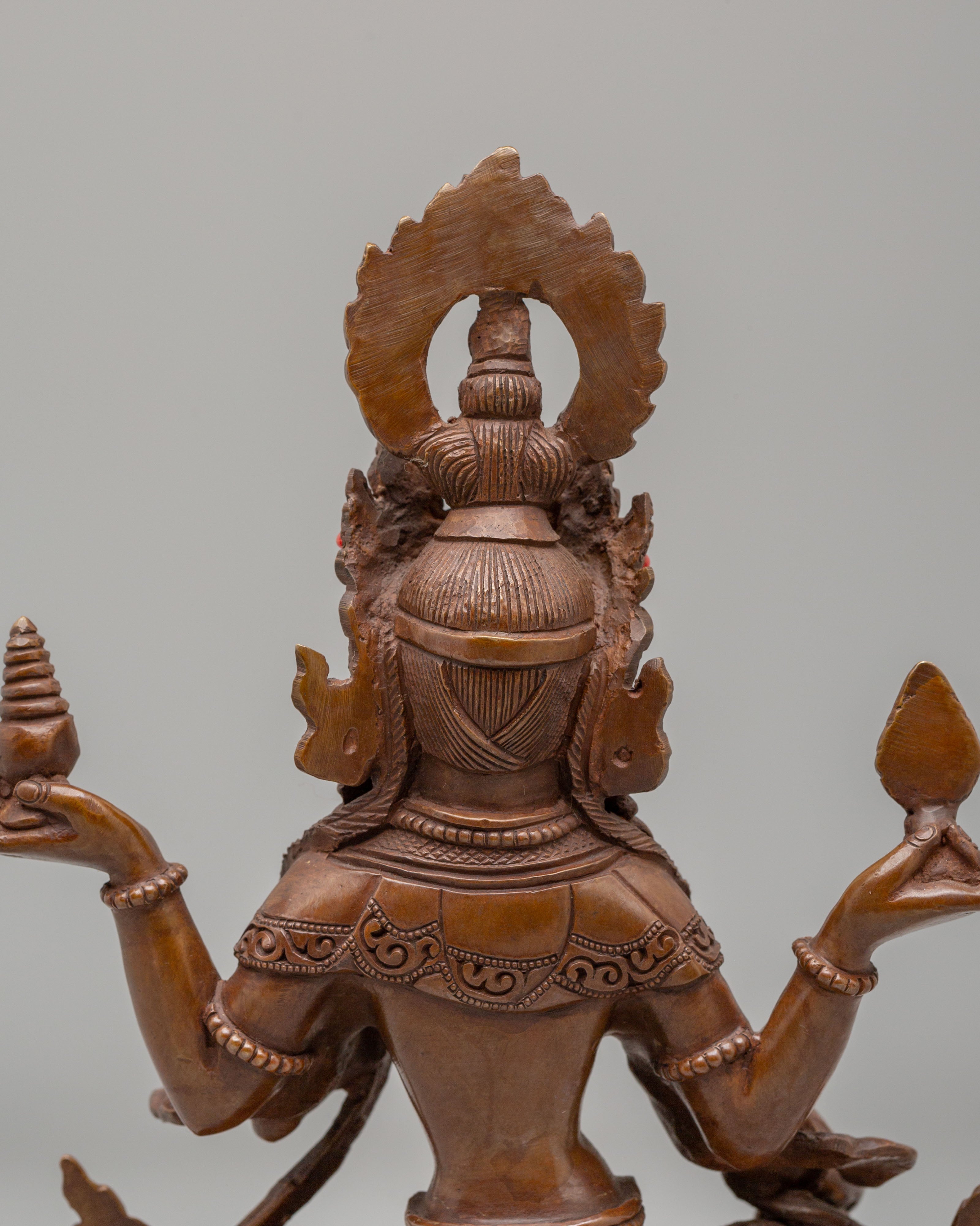 Lakshmi Wealth Goddess Sculpture | Hindu God of Prosperity