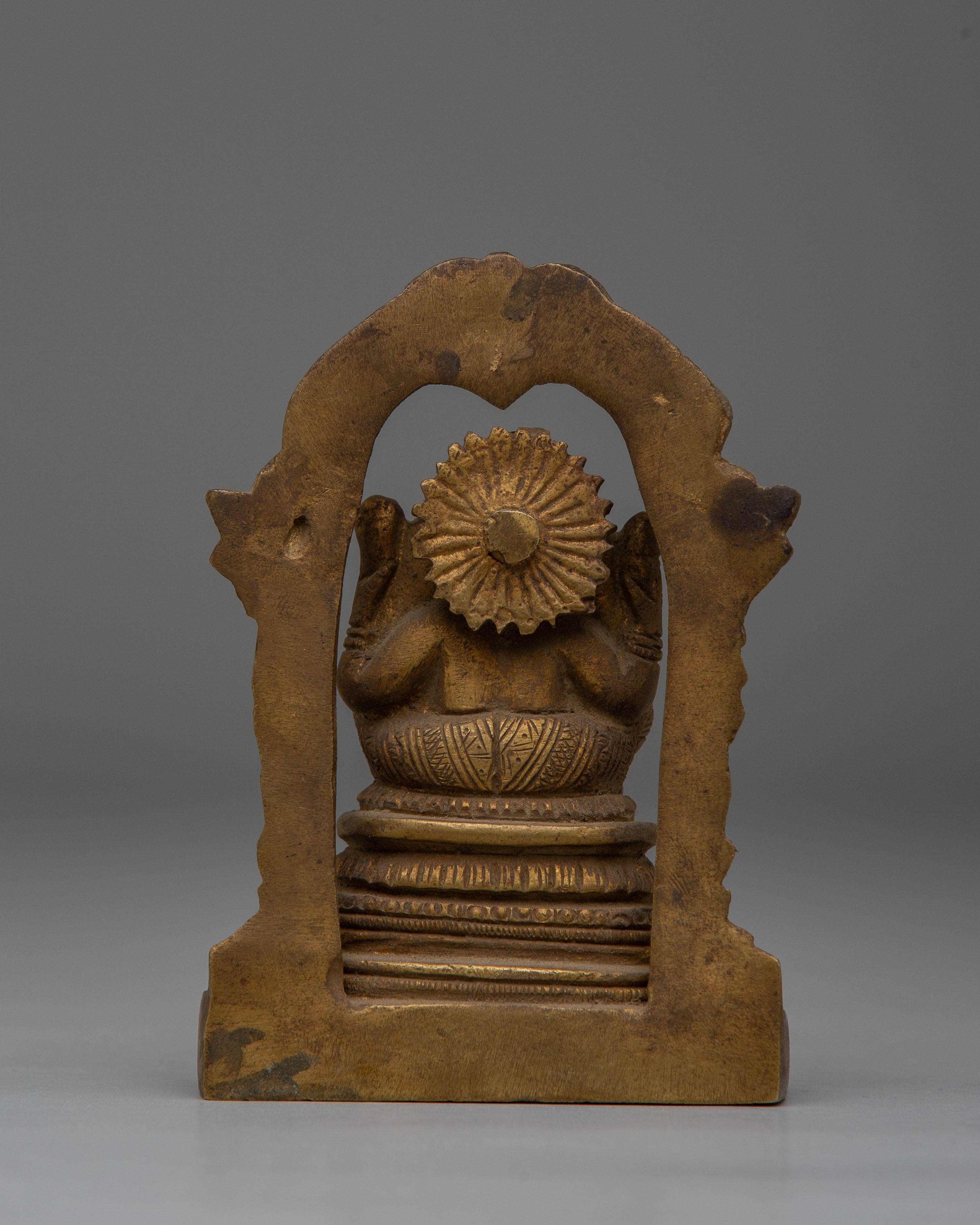 Hindu Deity Ganesha Brass Statue | Symbol of Wisdom