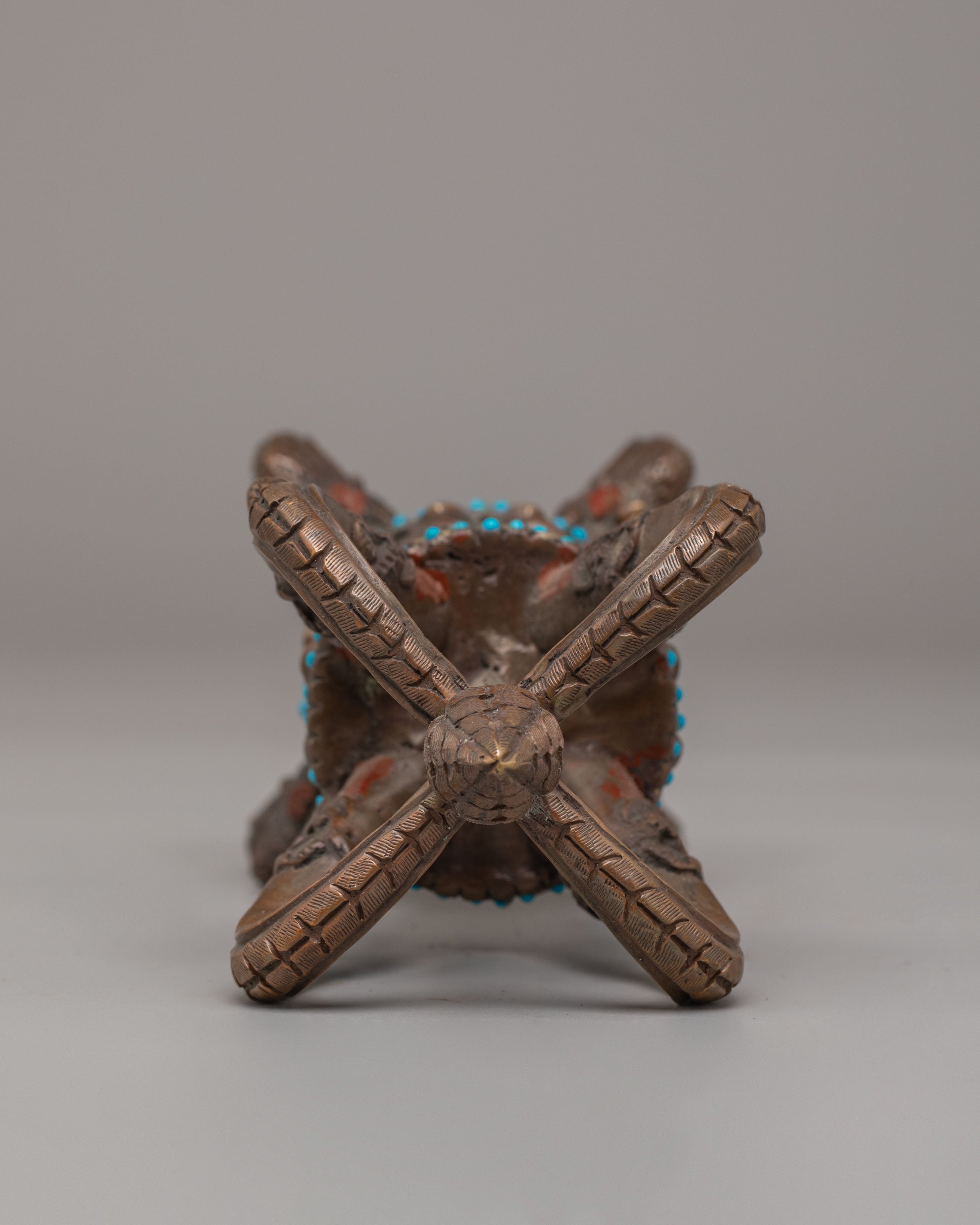Handcrafted Buddhist Vajra | Spiritual Healing Tool for Meditation
