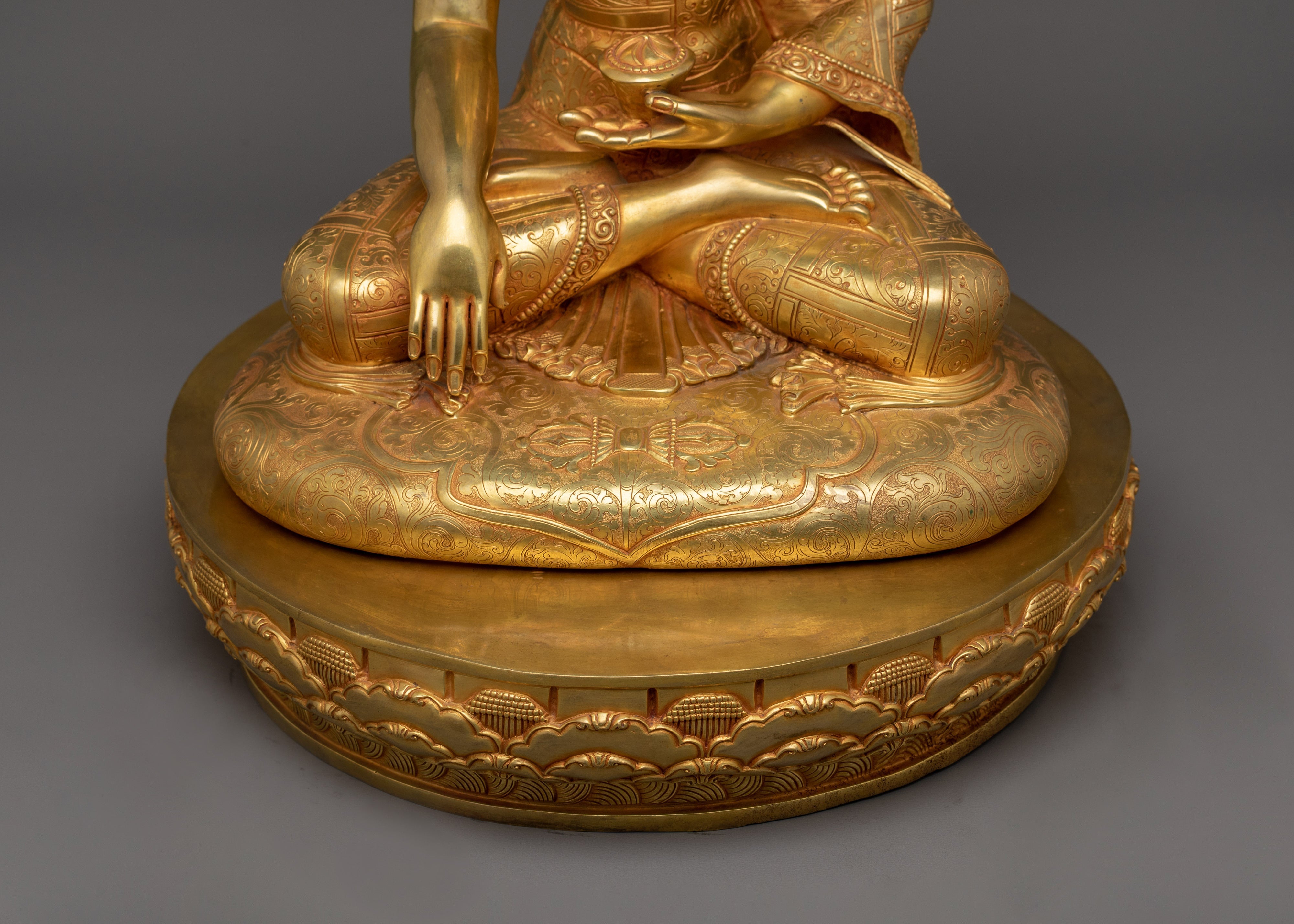 Handmade Figurine of Enlightened Buddha Shakyamuni | The Buddha of Wisdom