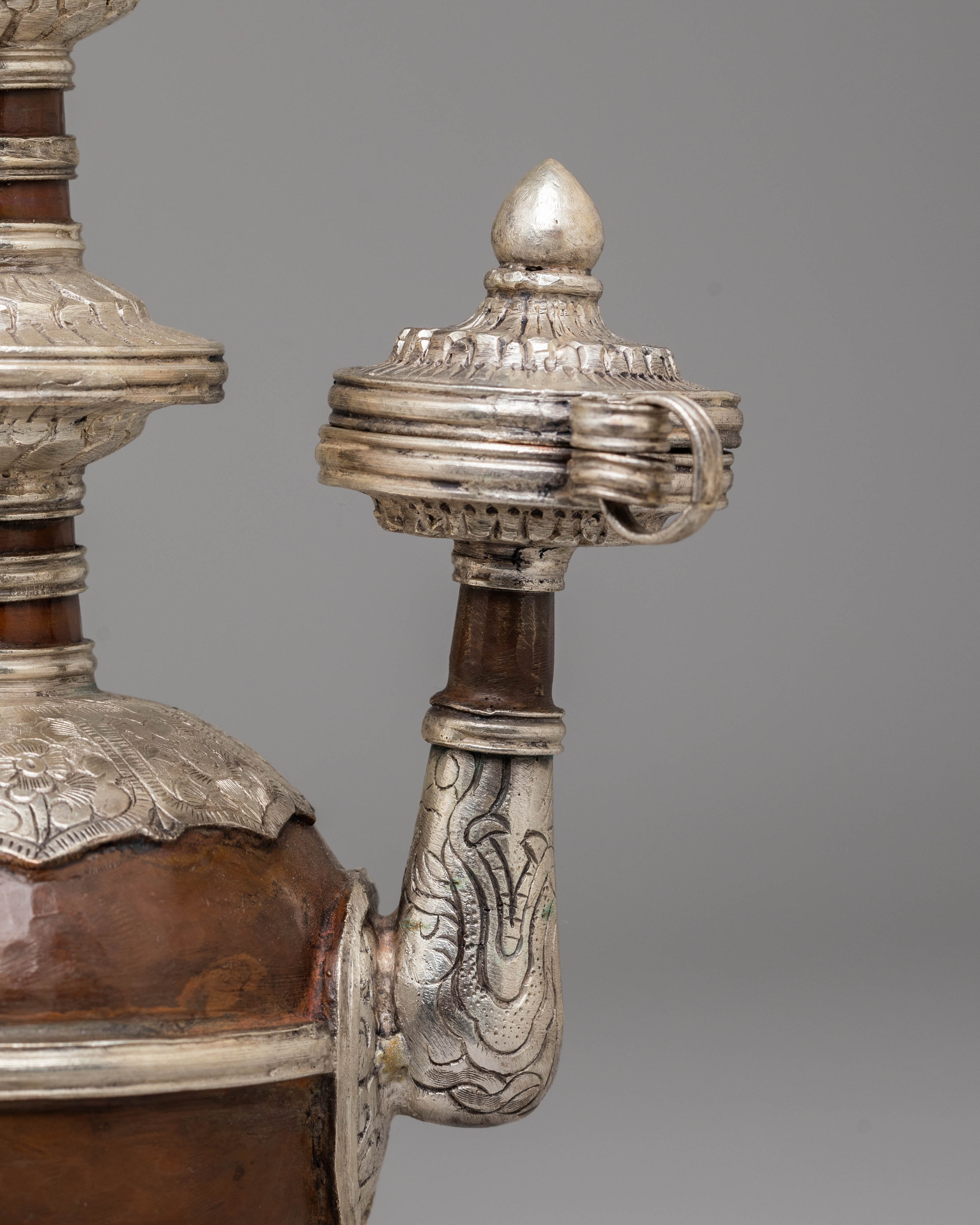 Handcrafted Buddhist Tea Pot Art | Tibetan Ritual Teapot