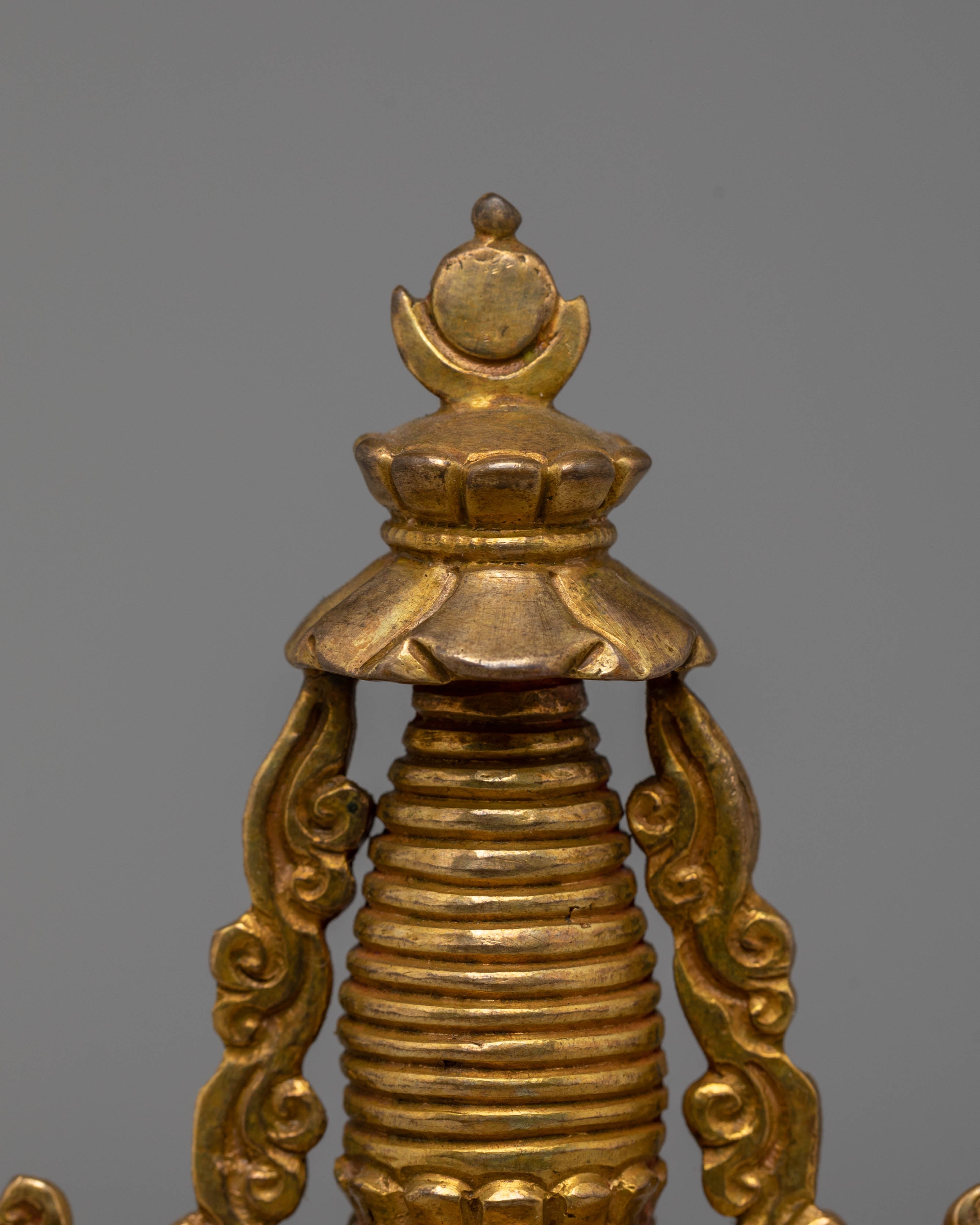 Copper Stupa For Ritual Use | Sacred Symbol of Enlightenment