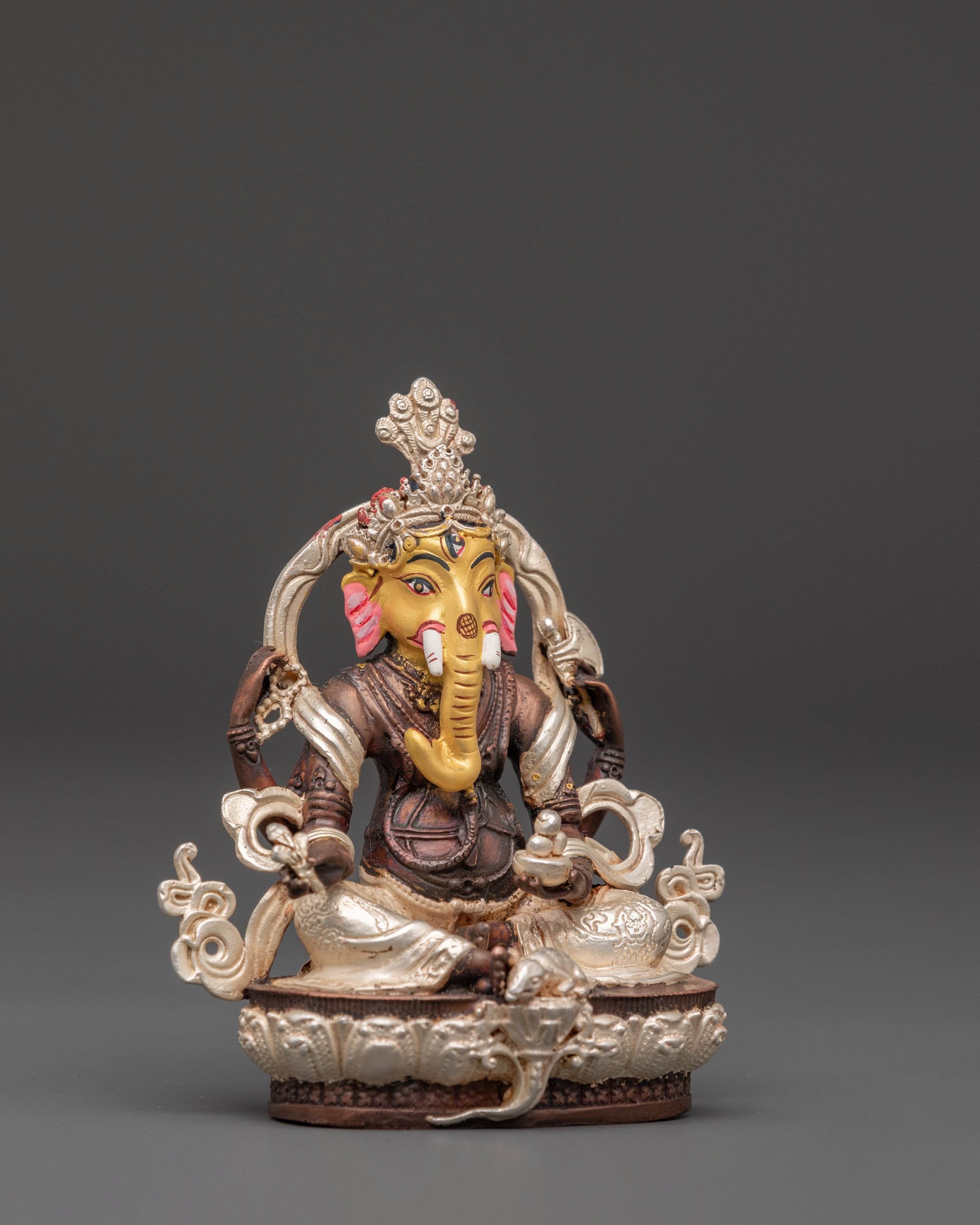 Sacred Prosperity God Ganesh Statue | Hindu Deity of Wisdom and Success