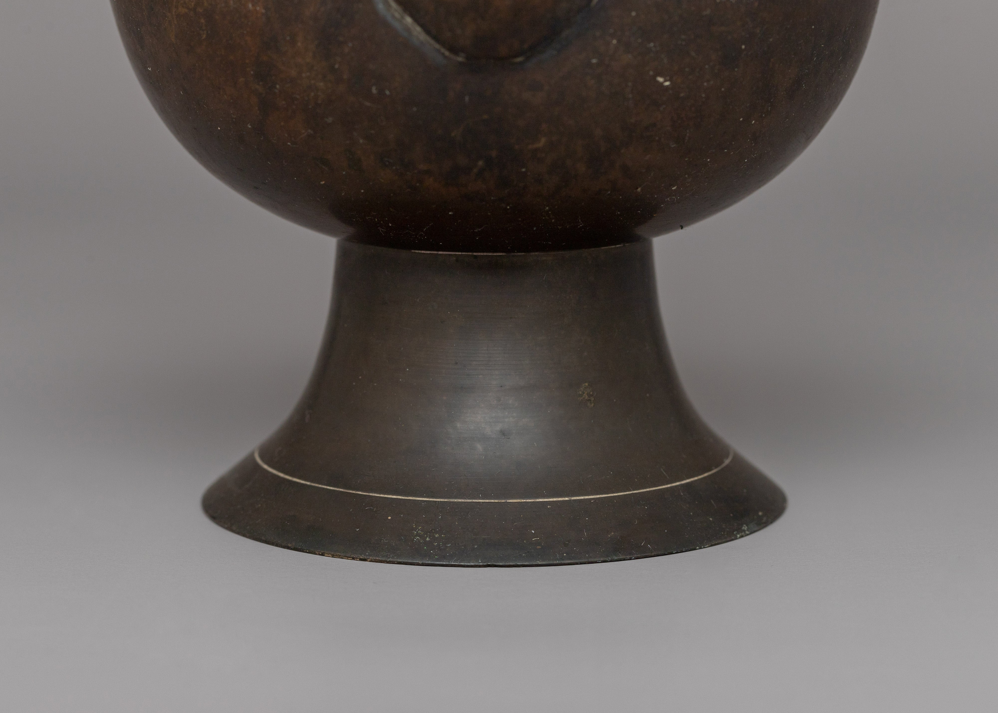 Bhumba Ritual Vase | A Handcrafted Brass Tibetan Offering Vessel