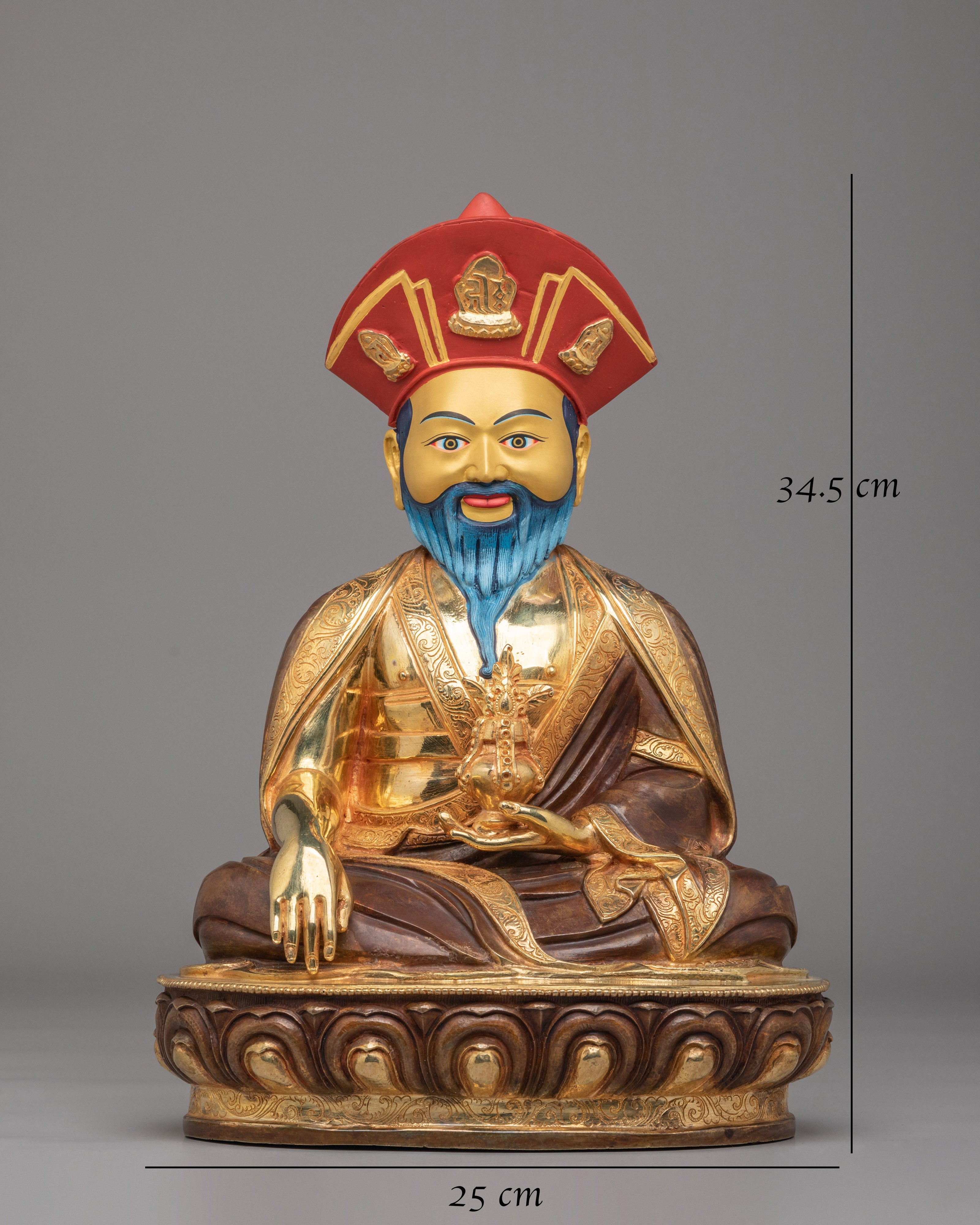 Guru Shapdum Statue: The Buddhist Master | Symbol of Wisdom and Compassion