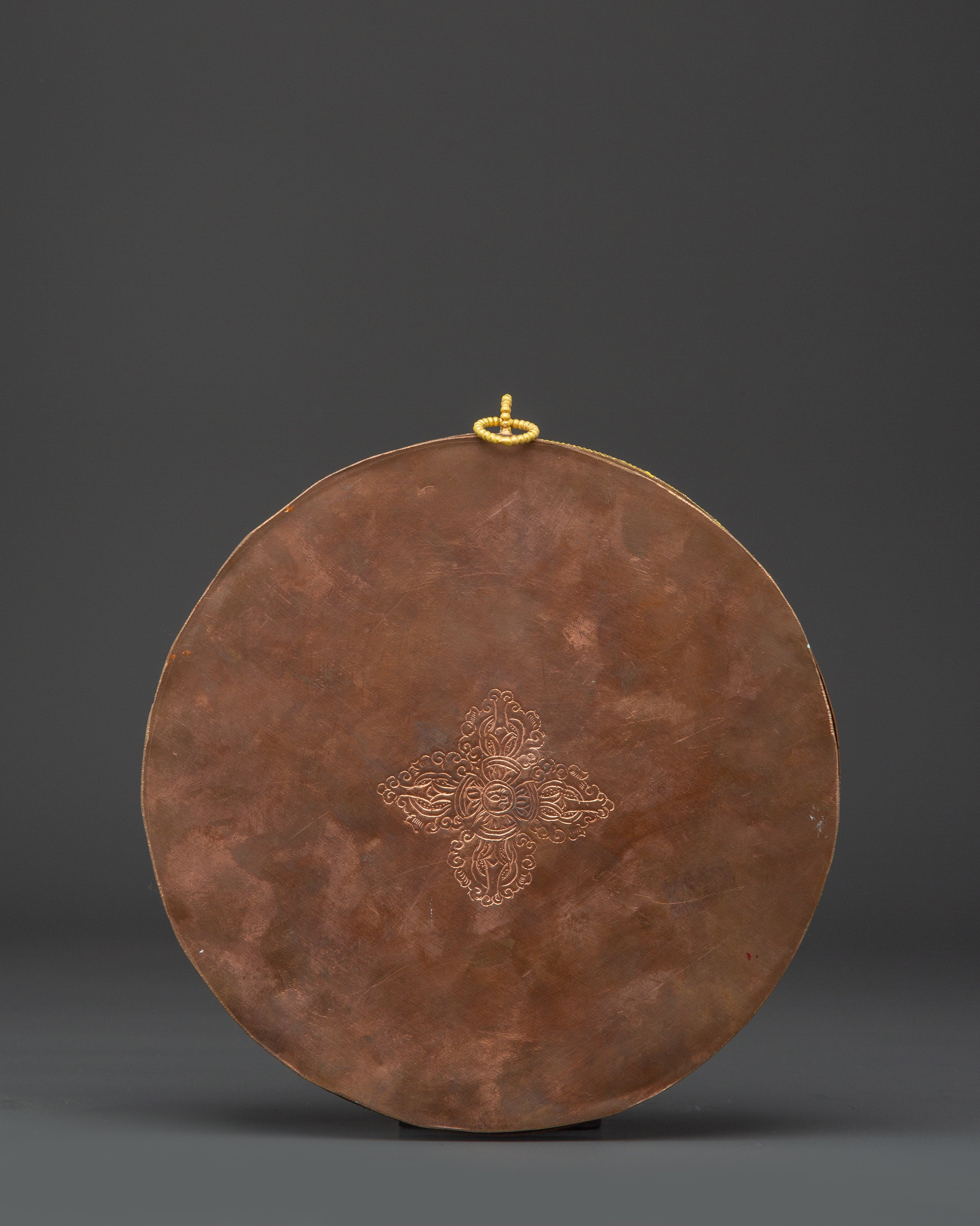 Spiritual Copper Mandala Wall Hanging | Handmade Boho Decor