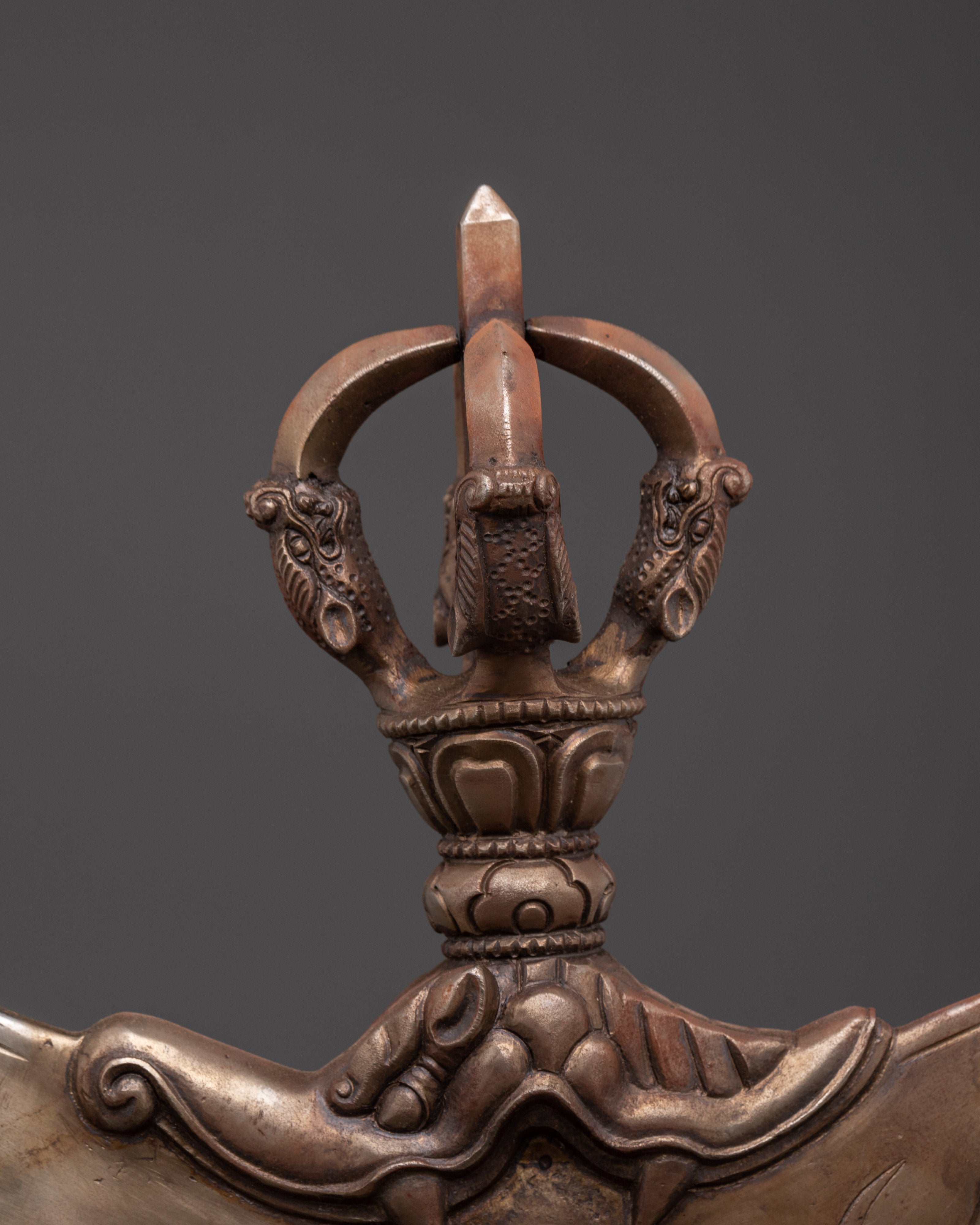 Handcrafted Iron Kartika Knife | Ritual Chopper
