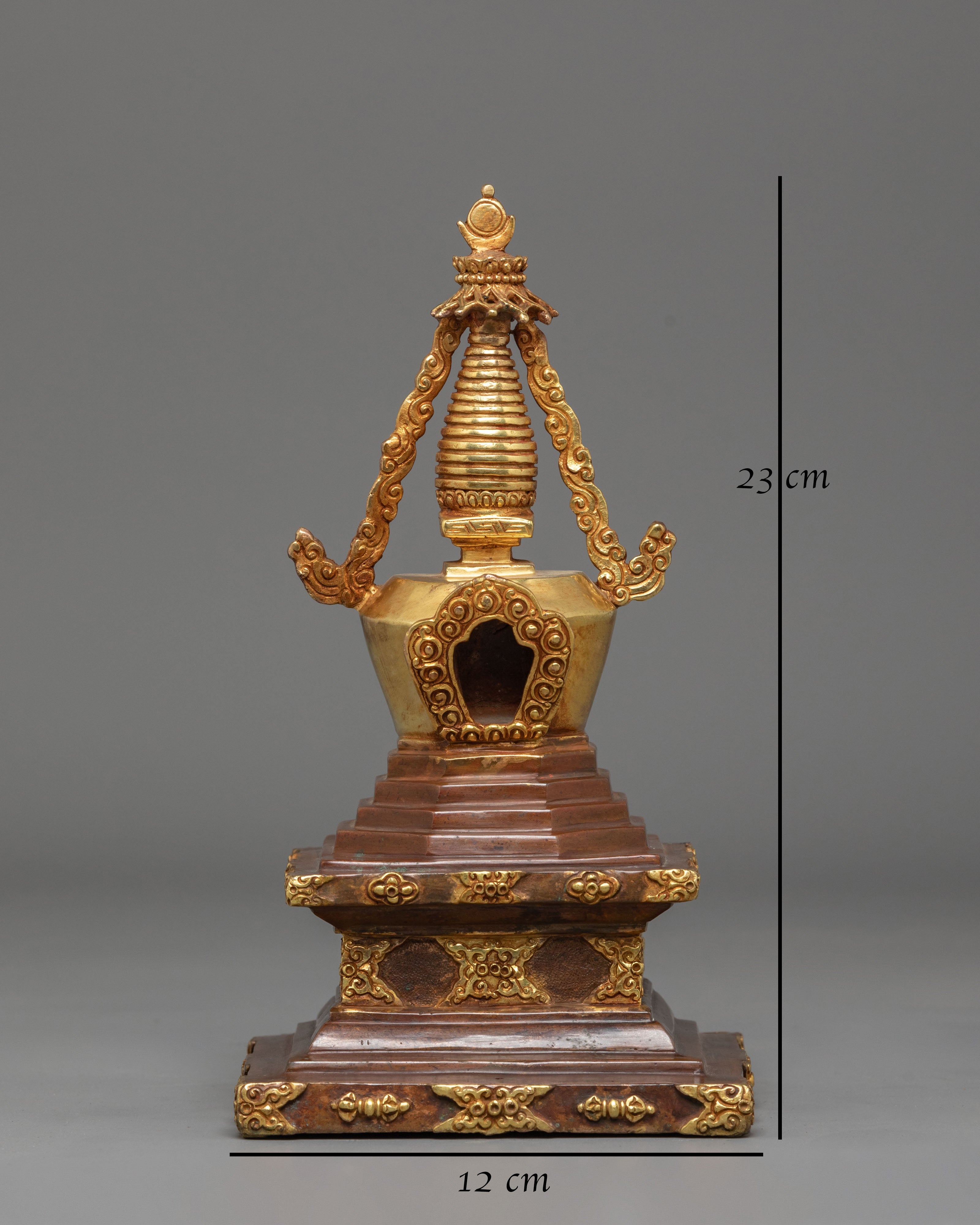 Tibetan Sacred Reliquary Stupa | Himalayan Buddhist Shrine