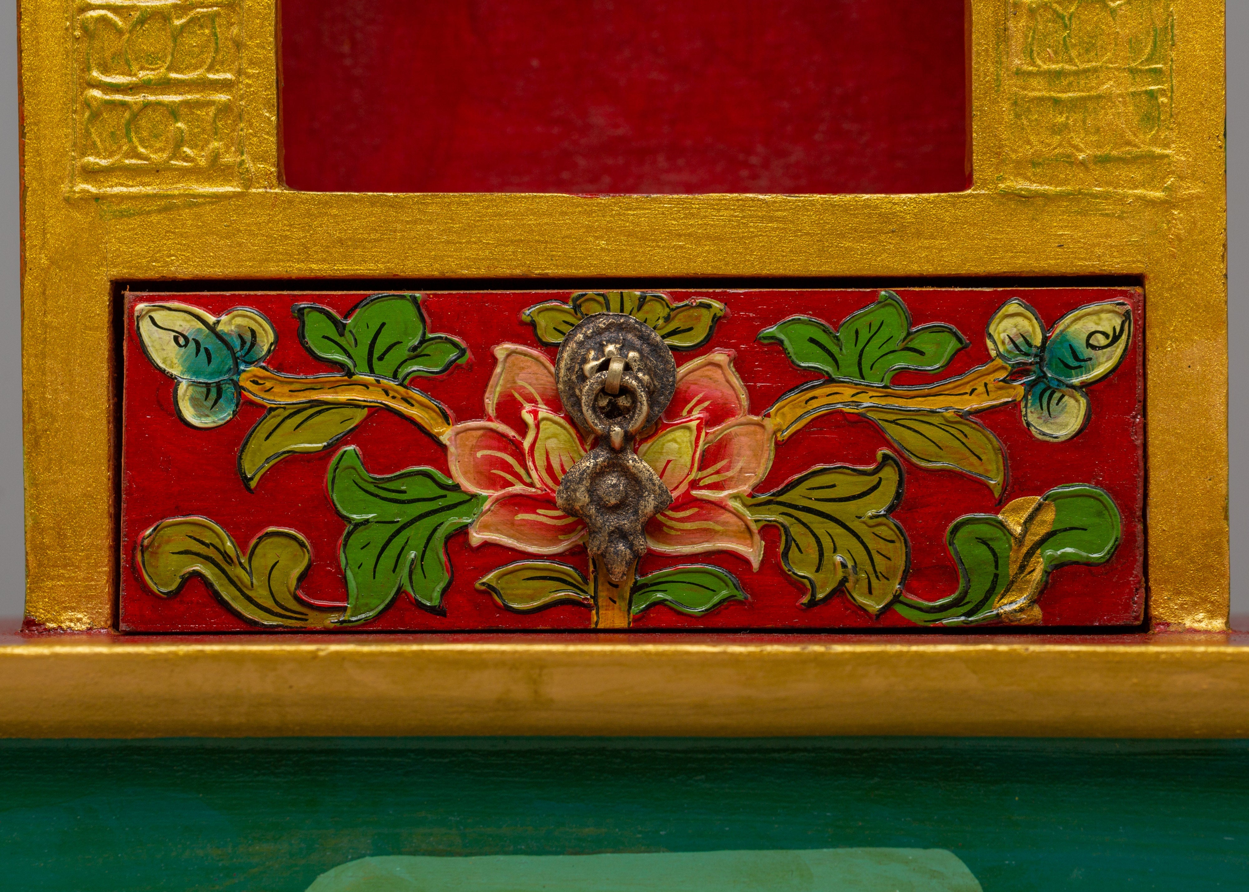 Wooden Altar Temple | Sacred Home and Pooja Decor