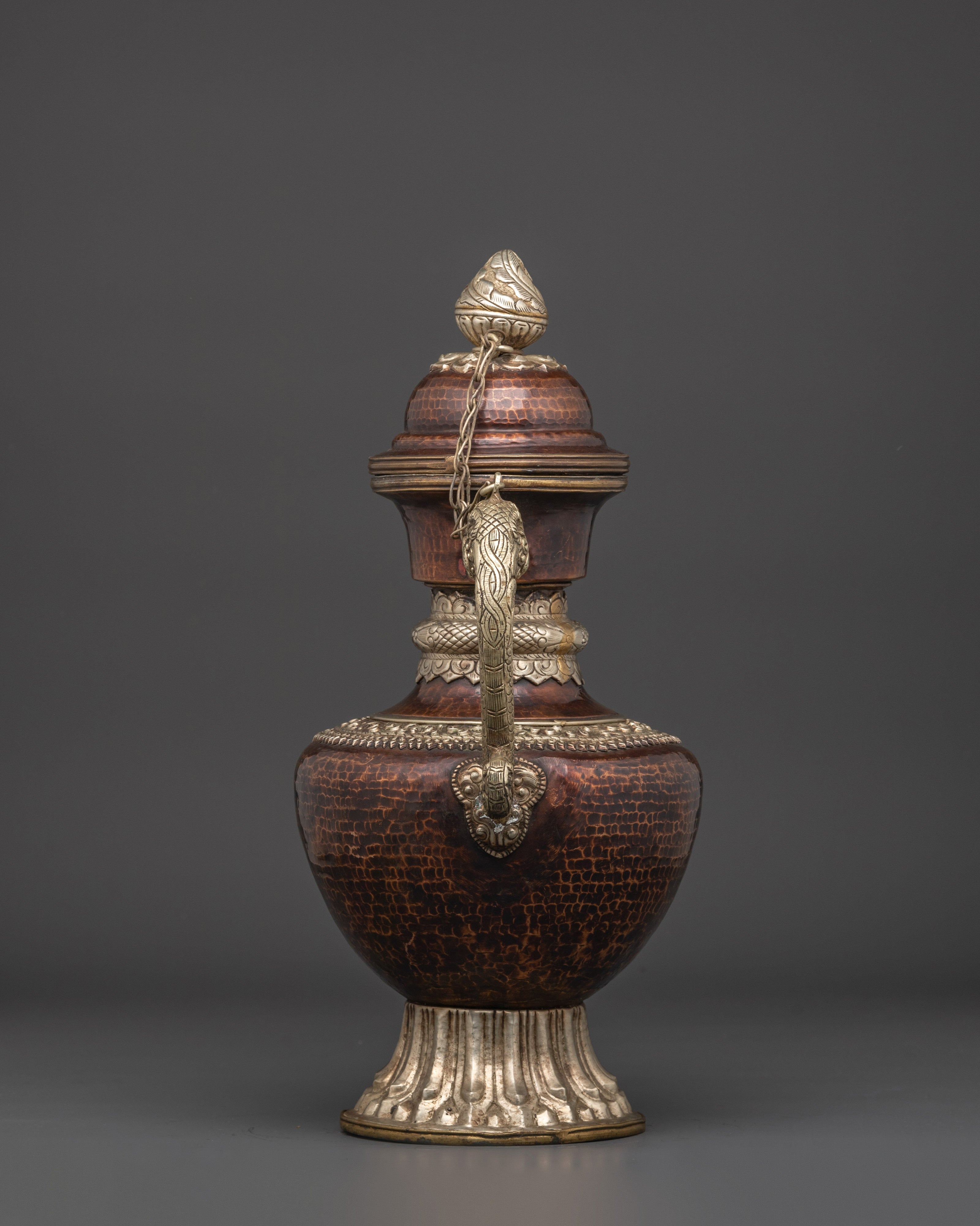 Handcrafted Copper Tea Pot | Traditional Tibetan Ritual Vessel