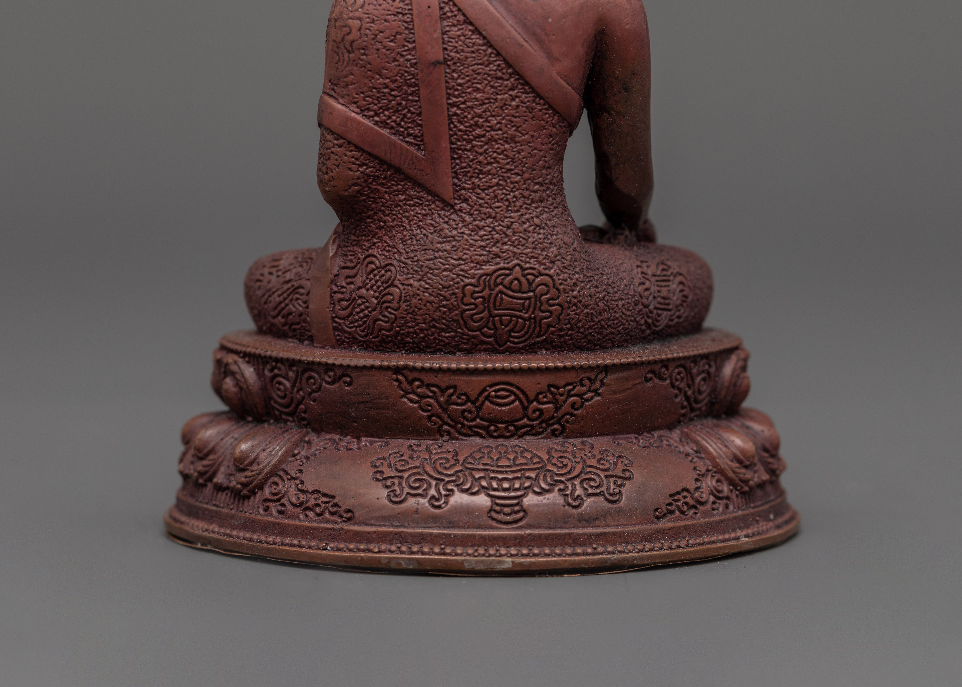 Shakyamuni Buddha Oxidized Statue | Handcrafted Spiritual Decor
