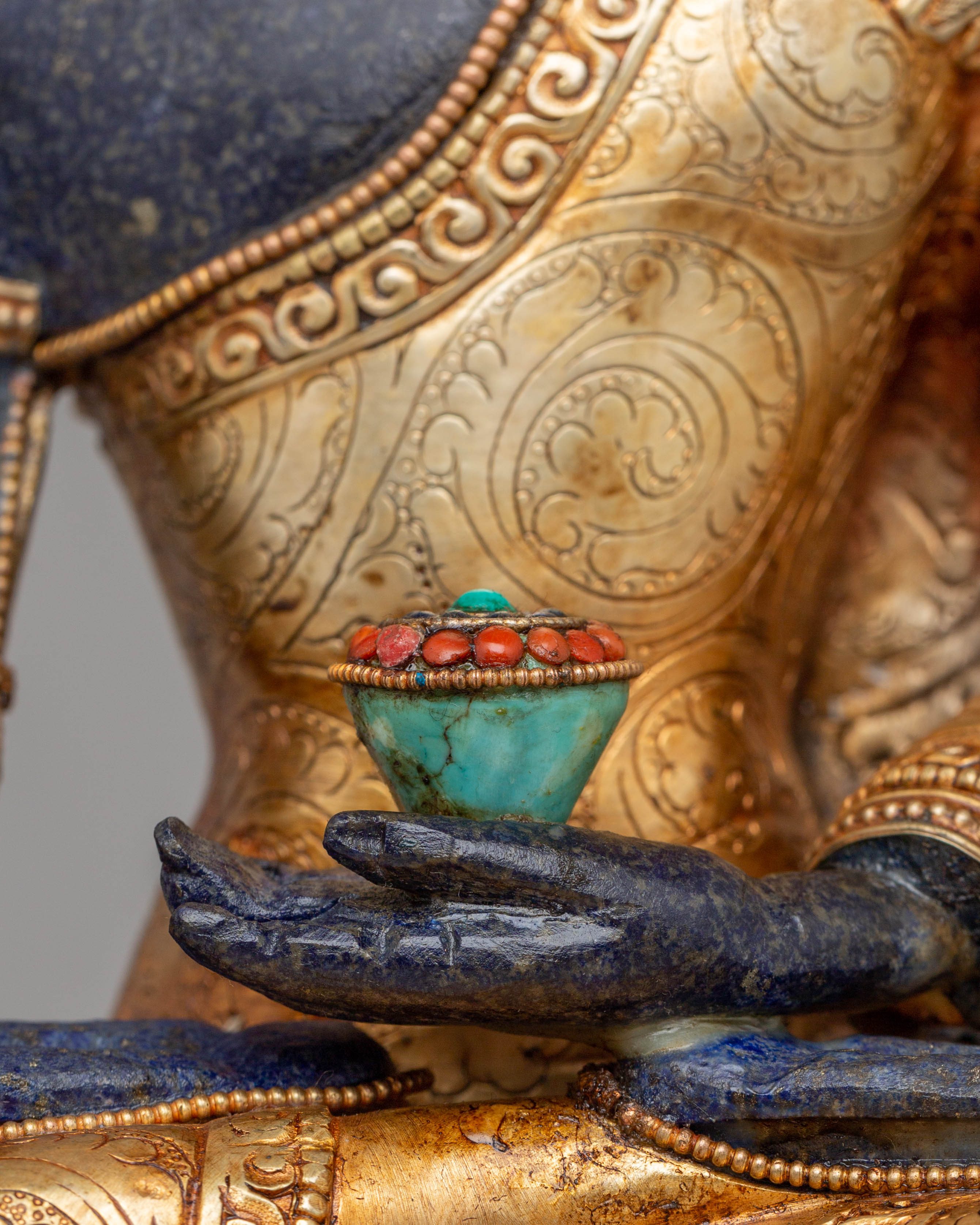 Handmade Shakyamuni Buddha Statue of Knowledge and Power