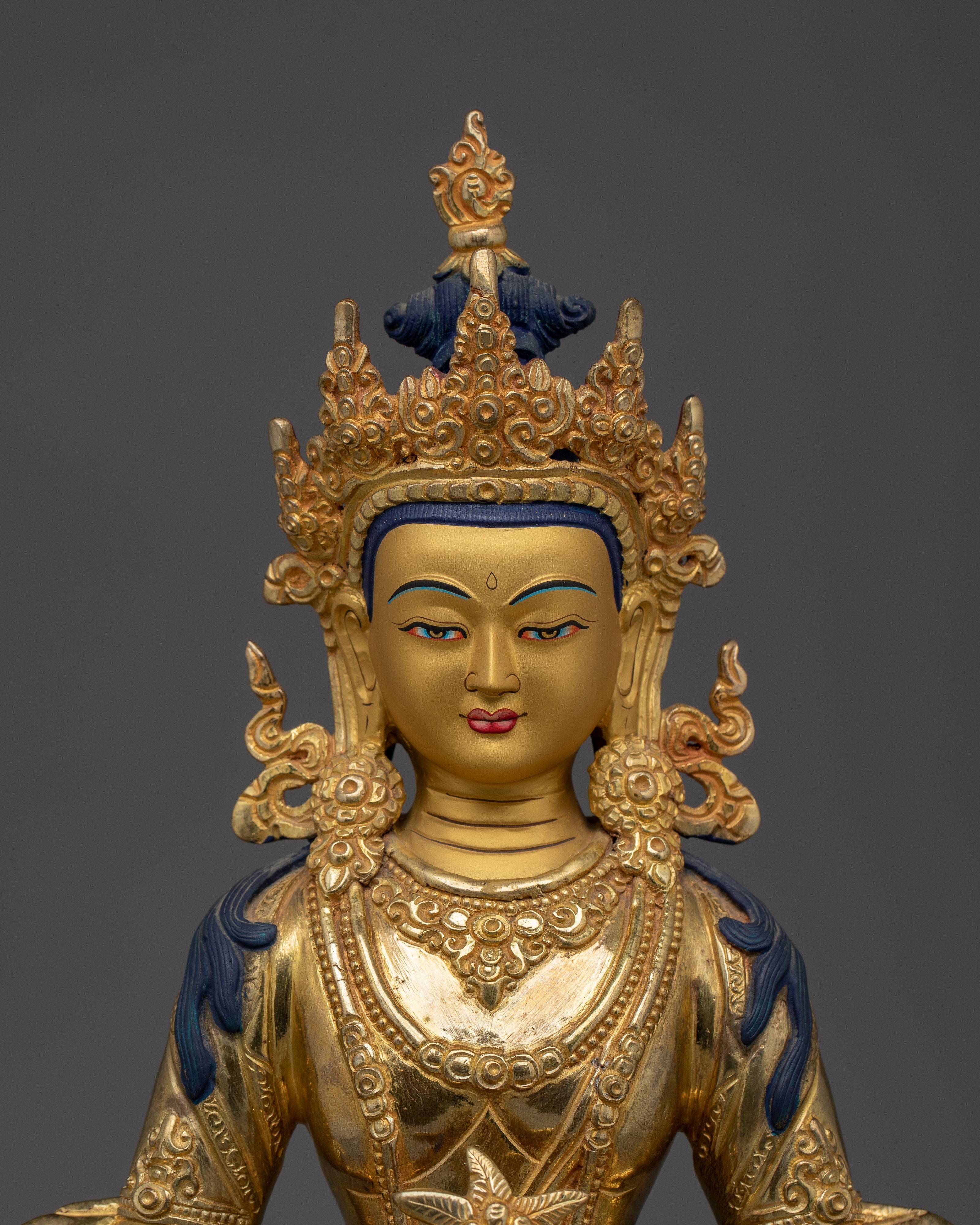 Longevity Deity Statue of Amitayus | Buddha of Boundless Life