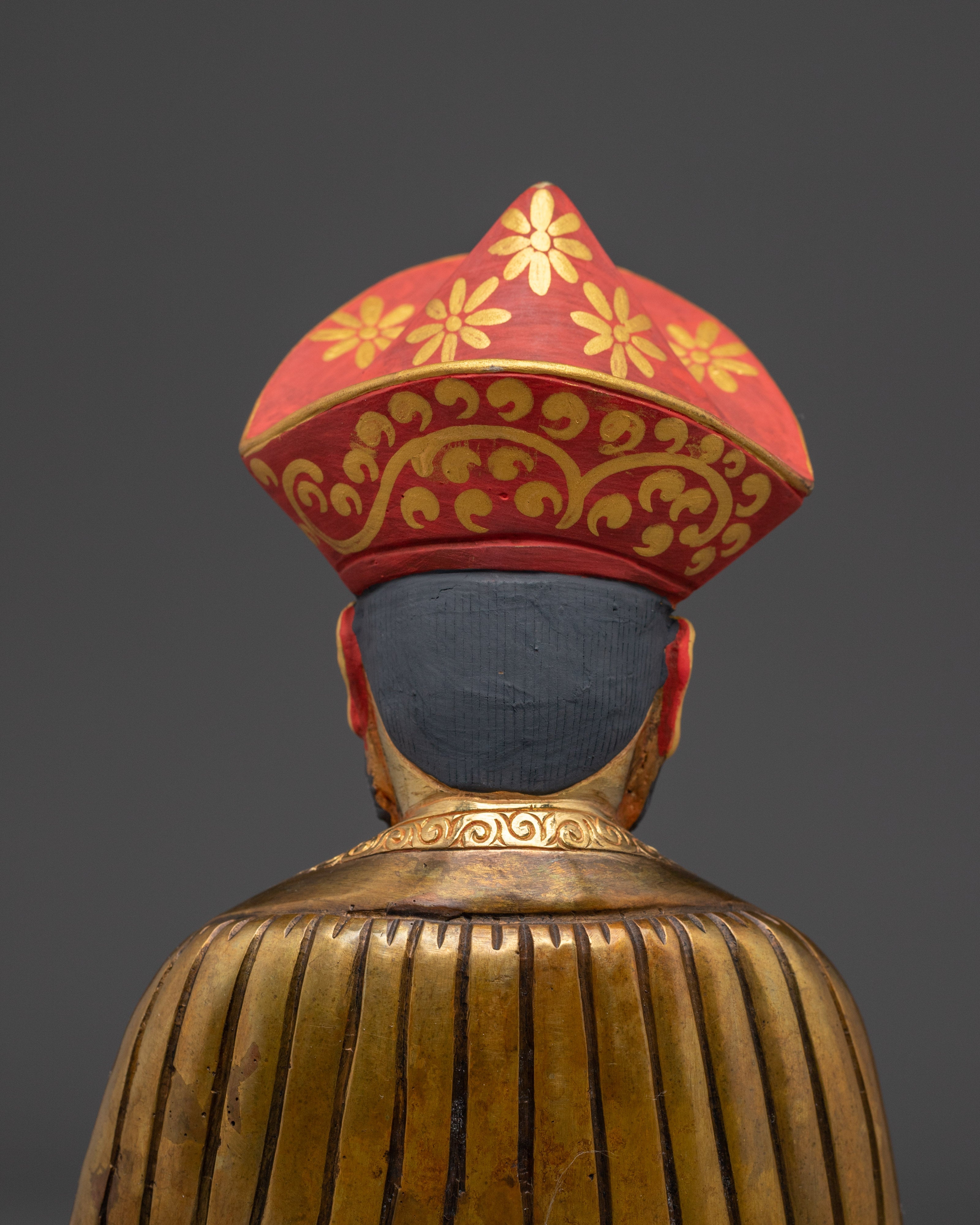 Vajrayana Master Guru Shapdum Sculpture | Tibetan Guru