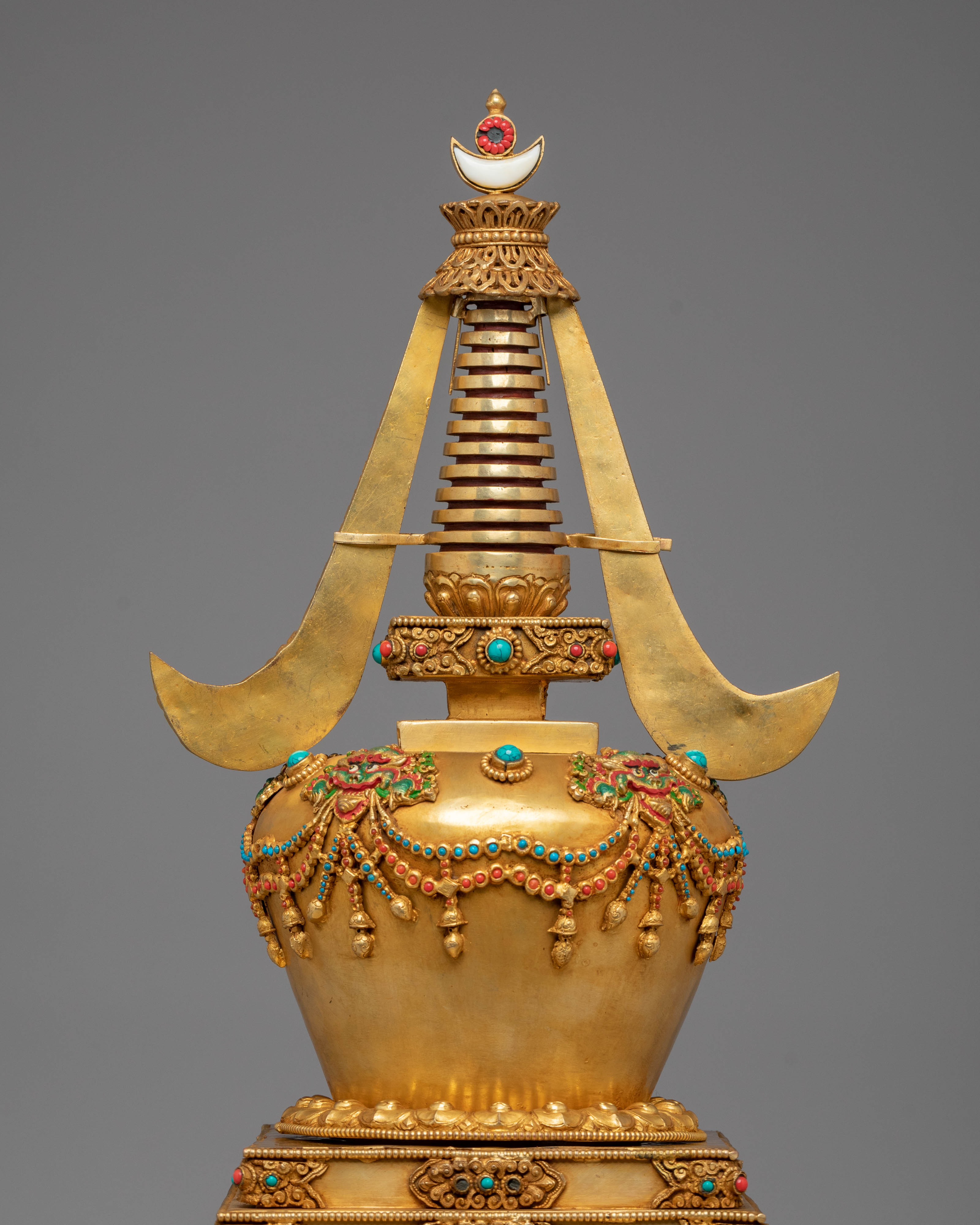 Himalayan Sacred Tibetan Stupa | Spiritual Symbol of Enlightenment and Protection