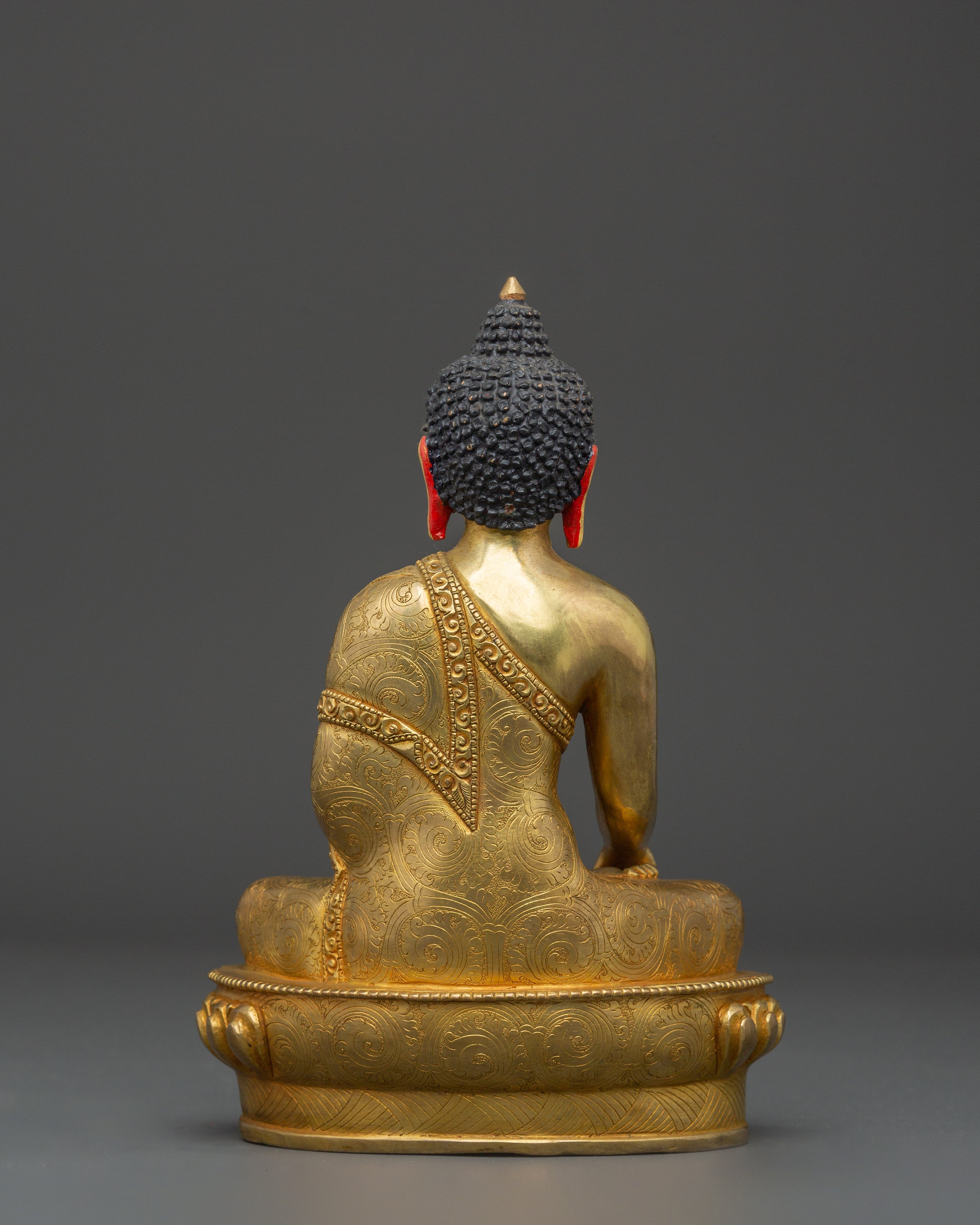 Mitrupa Buddha Figurine | Copper Body with Gold Plating