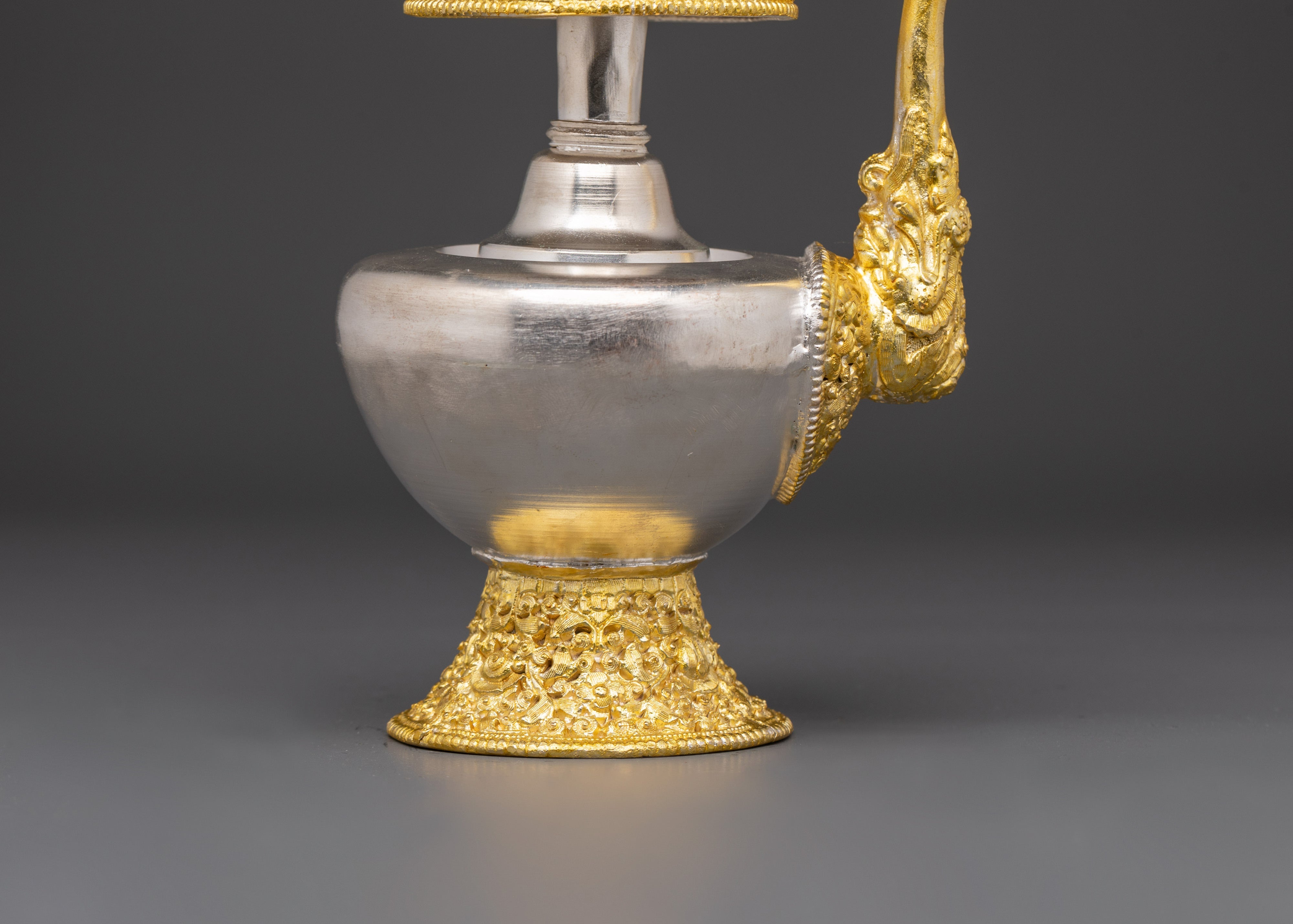 Handcrafted Copper Bhumba Ritual Water Vase | Tibetan Buddhist Ceremonial Tool