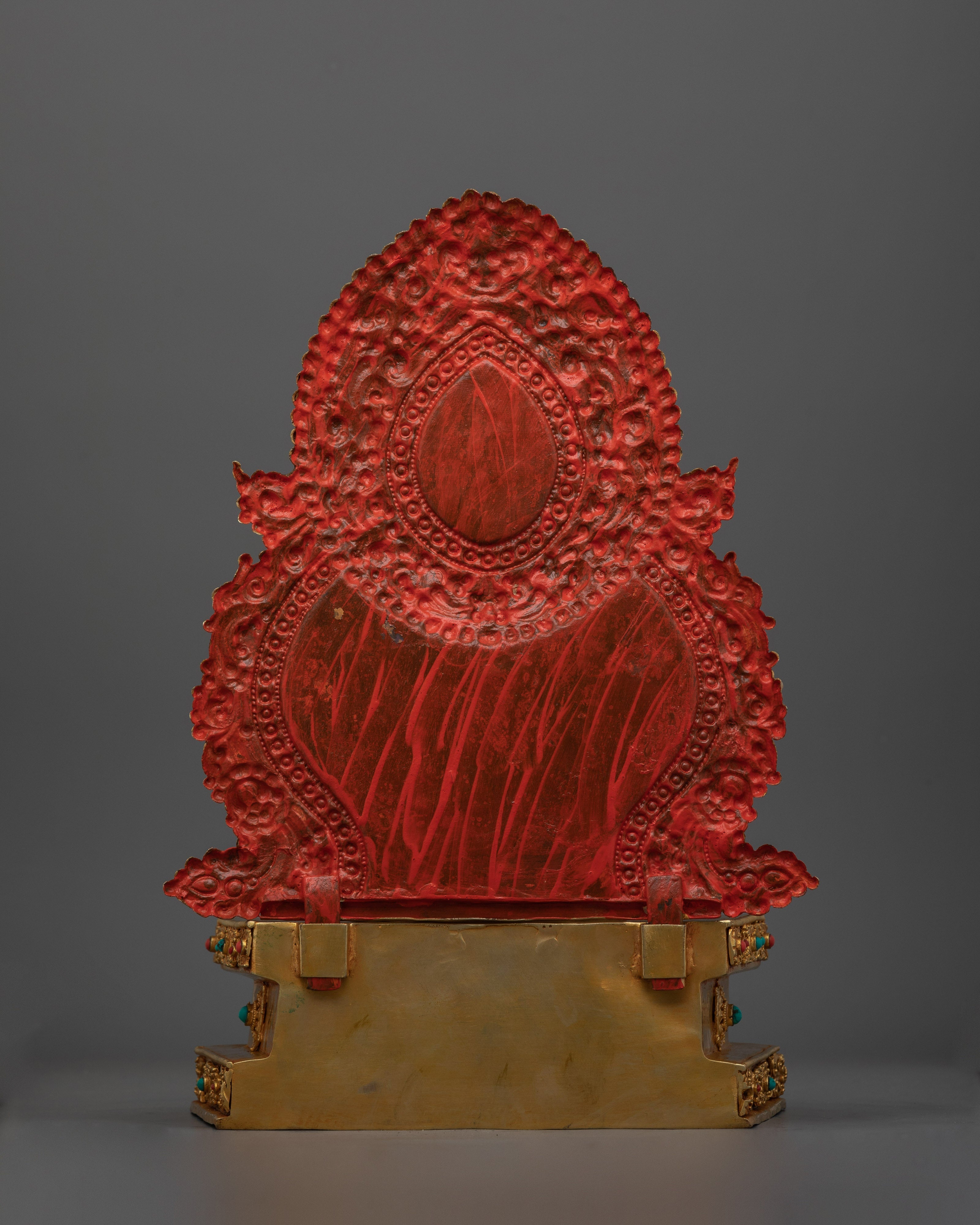 Dharma Teacher Shakyamuni Buddha Altar Statue | Handcrafted Spiritual Icon