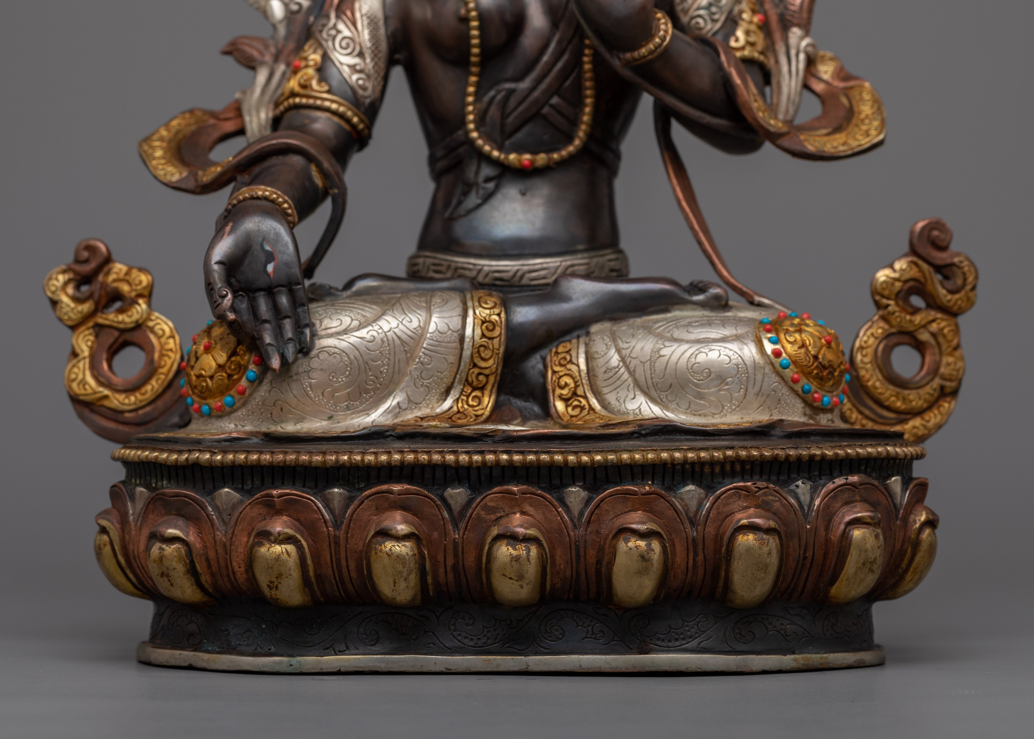 Small White Tara Statue | Serenity and Compassion