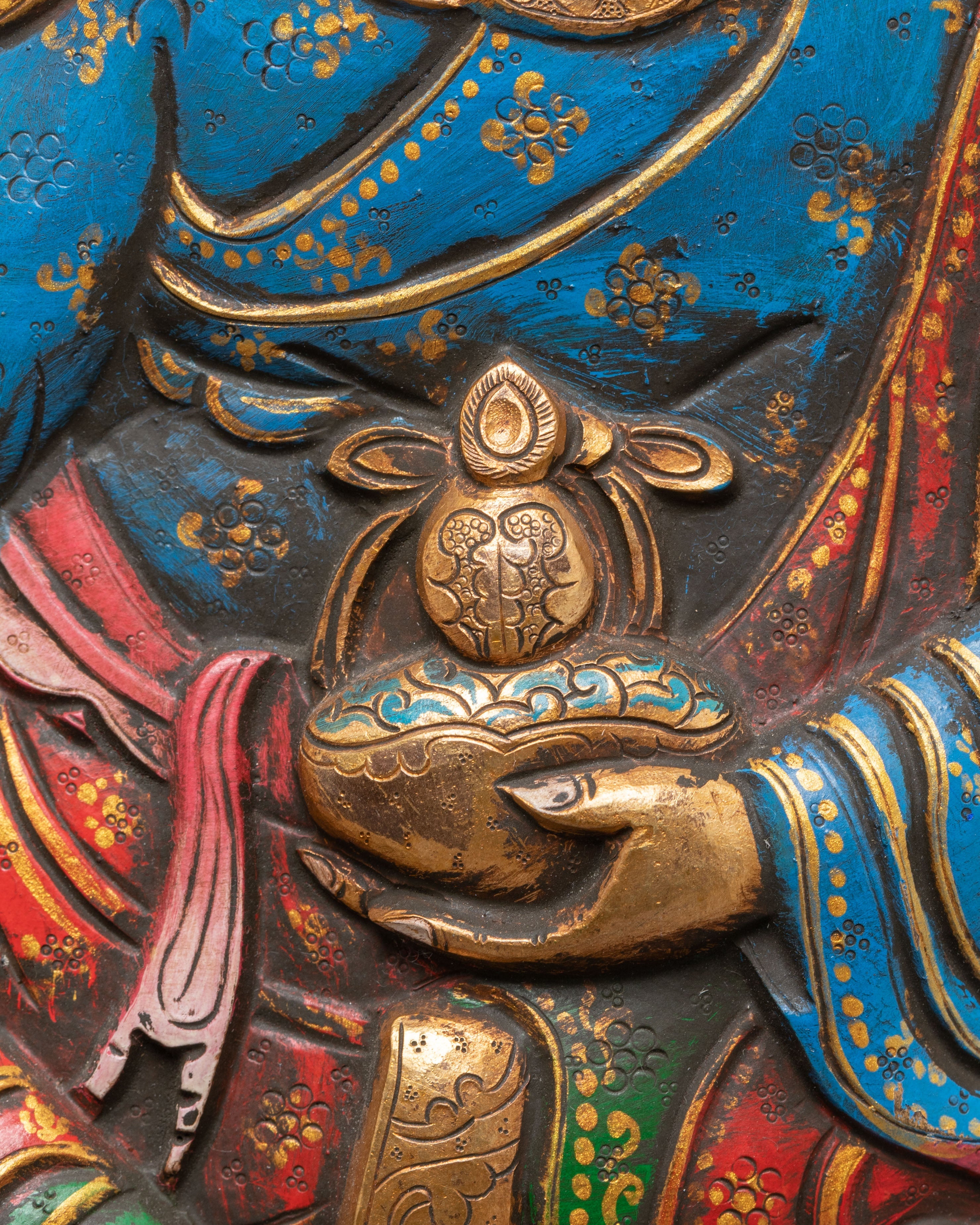 Guru Rinpoche Wall Hanging for Decor | Padmasambhava Wall Art