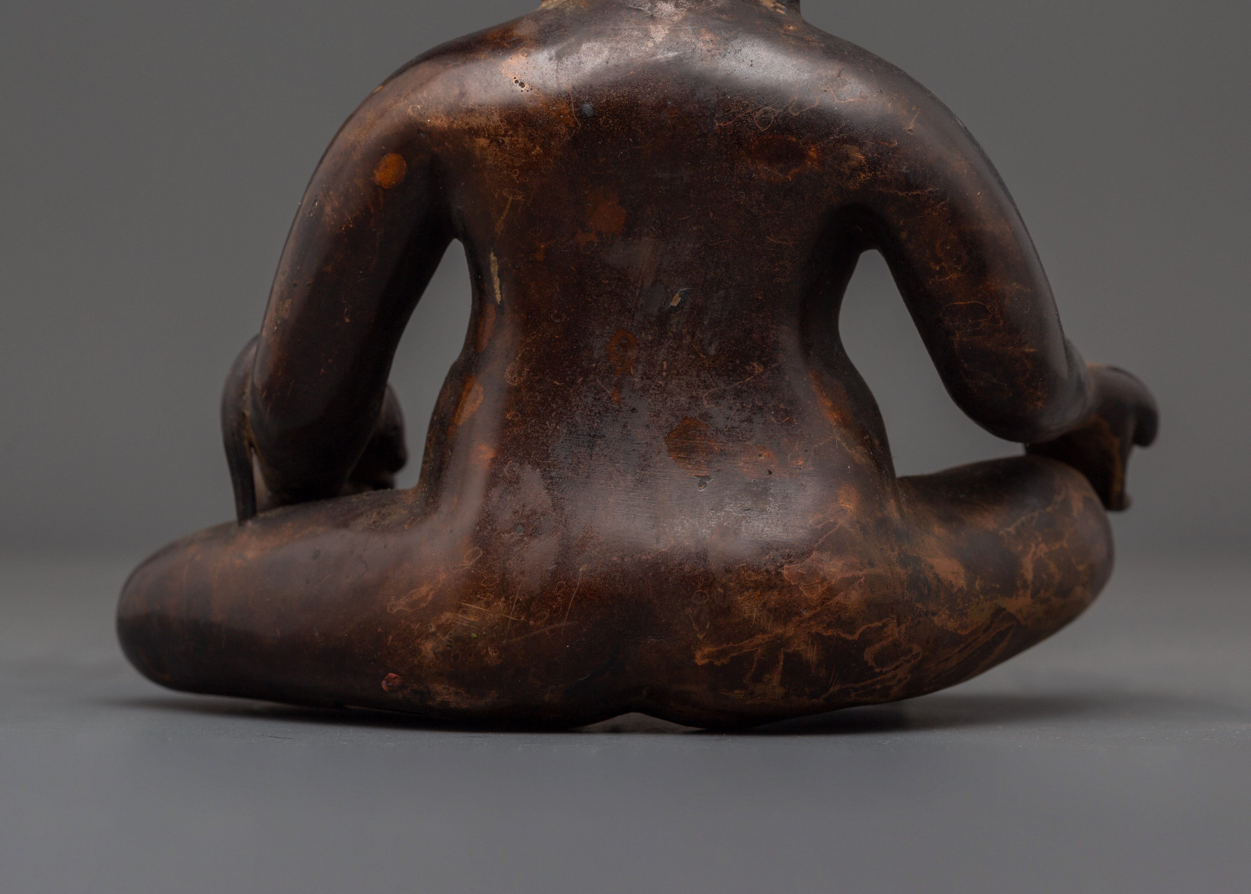 Black Dzambhala Oxidized Copper Statue | Symbol of  Abundance & Fortune