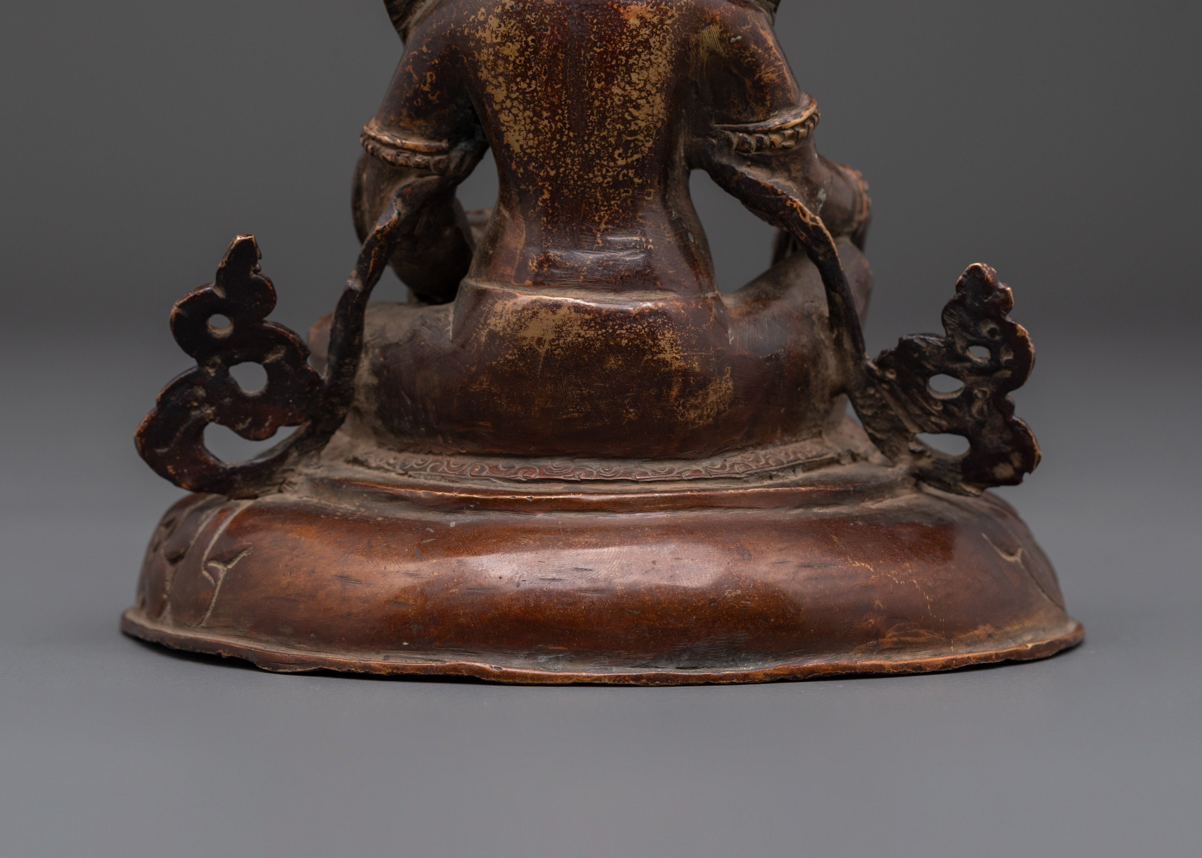 Handcrafted Dzambhala Sculpture | Tibetan Wealth Deity Statue