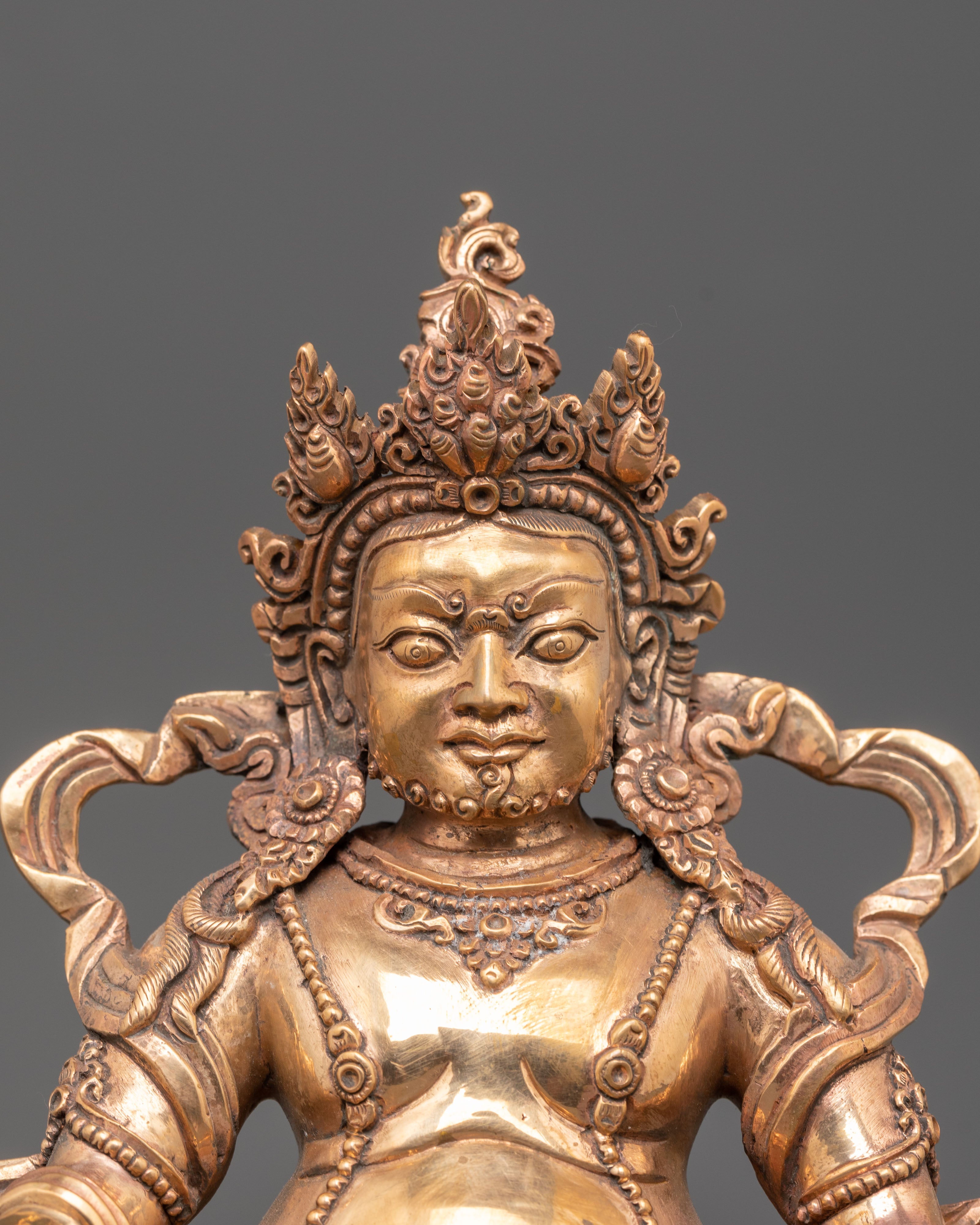 Himalayan Wealth Deity Dzambhala Statue | Symbol of Wealth