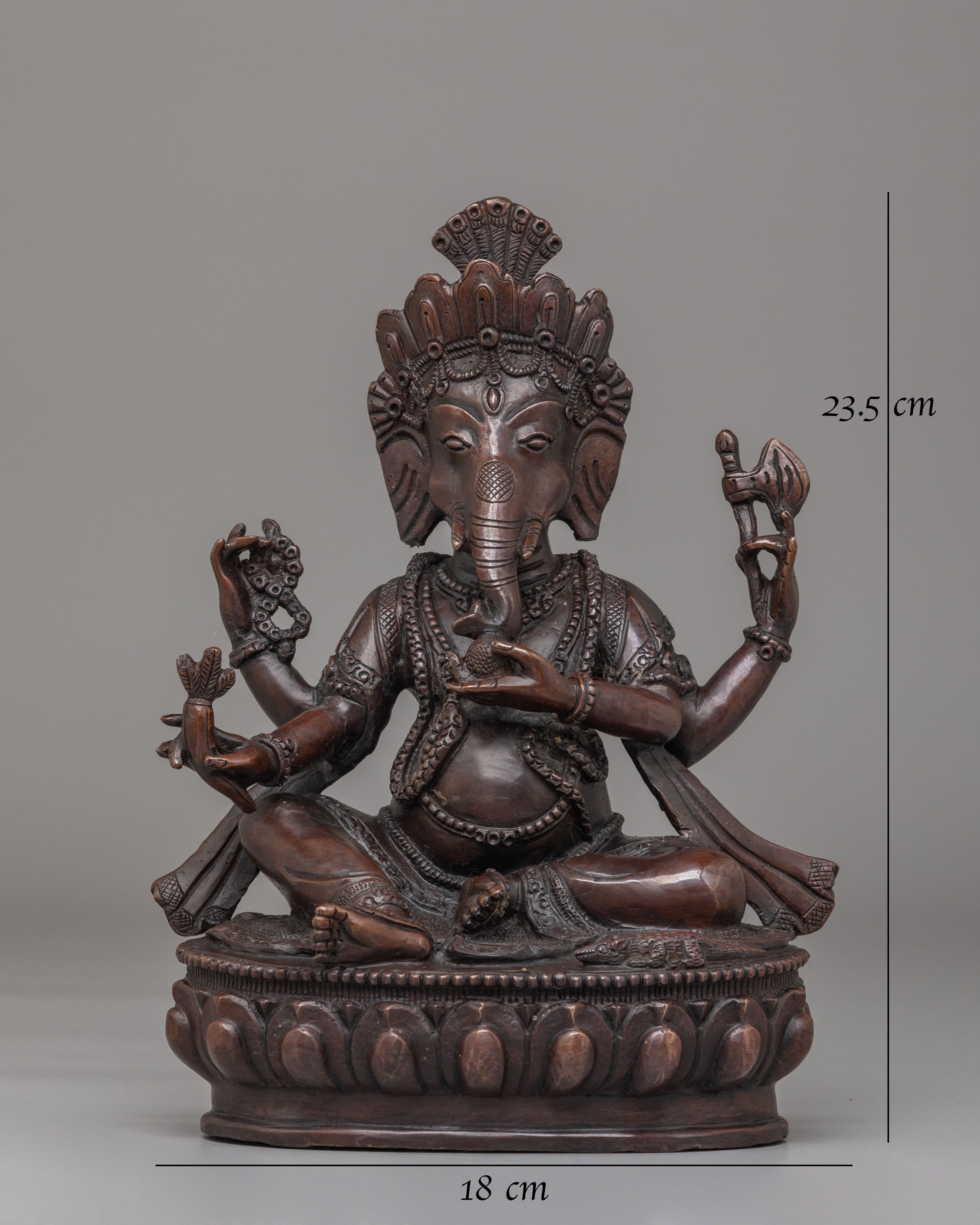 Traditional Ganpati Deity Statue | Symbol of wisdom