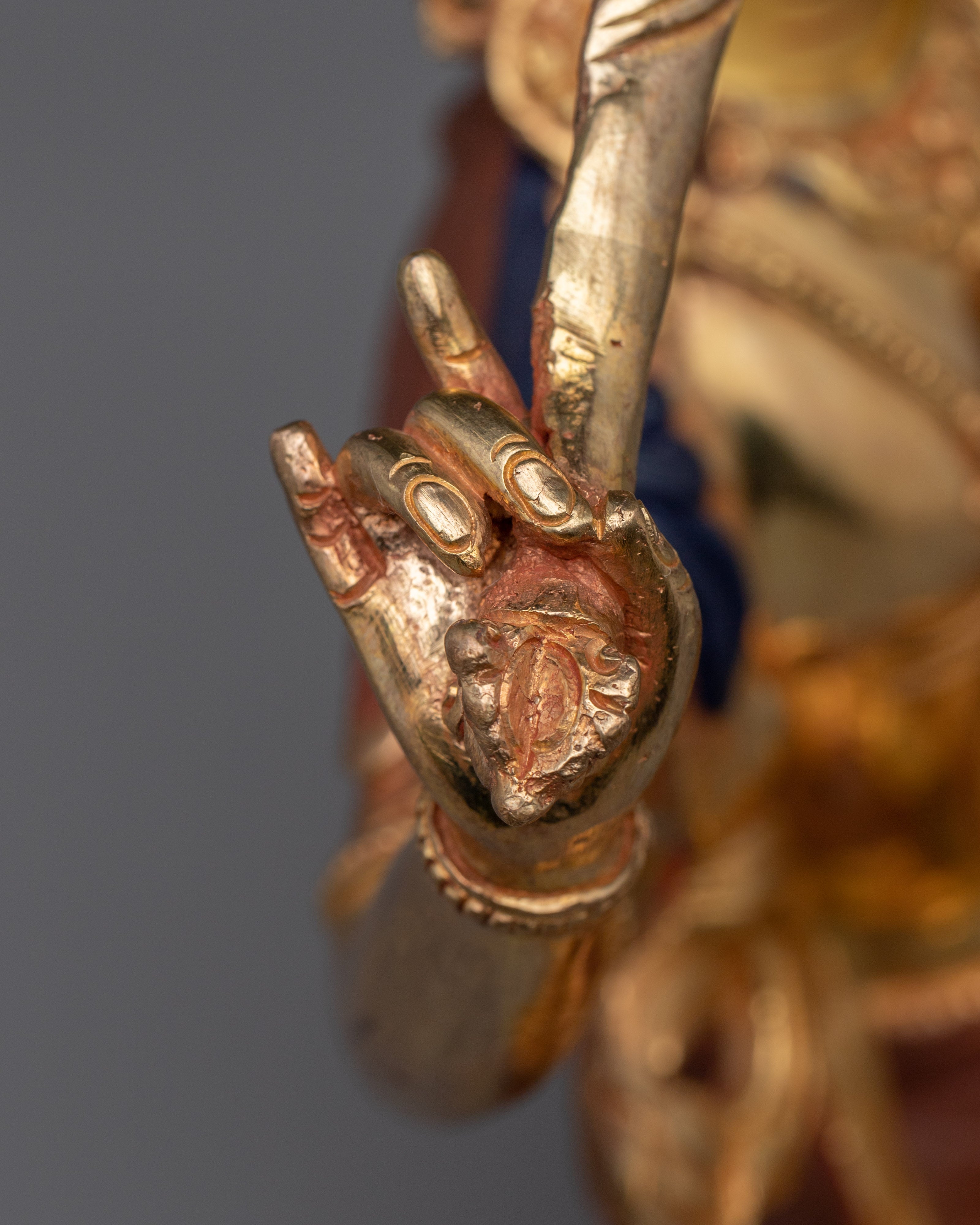 Buddhist Wisdom Icon Manjushri | Handcrafted Nepali Art