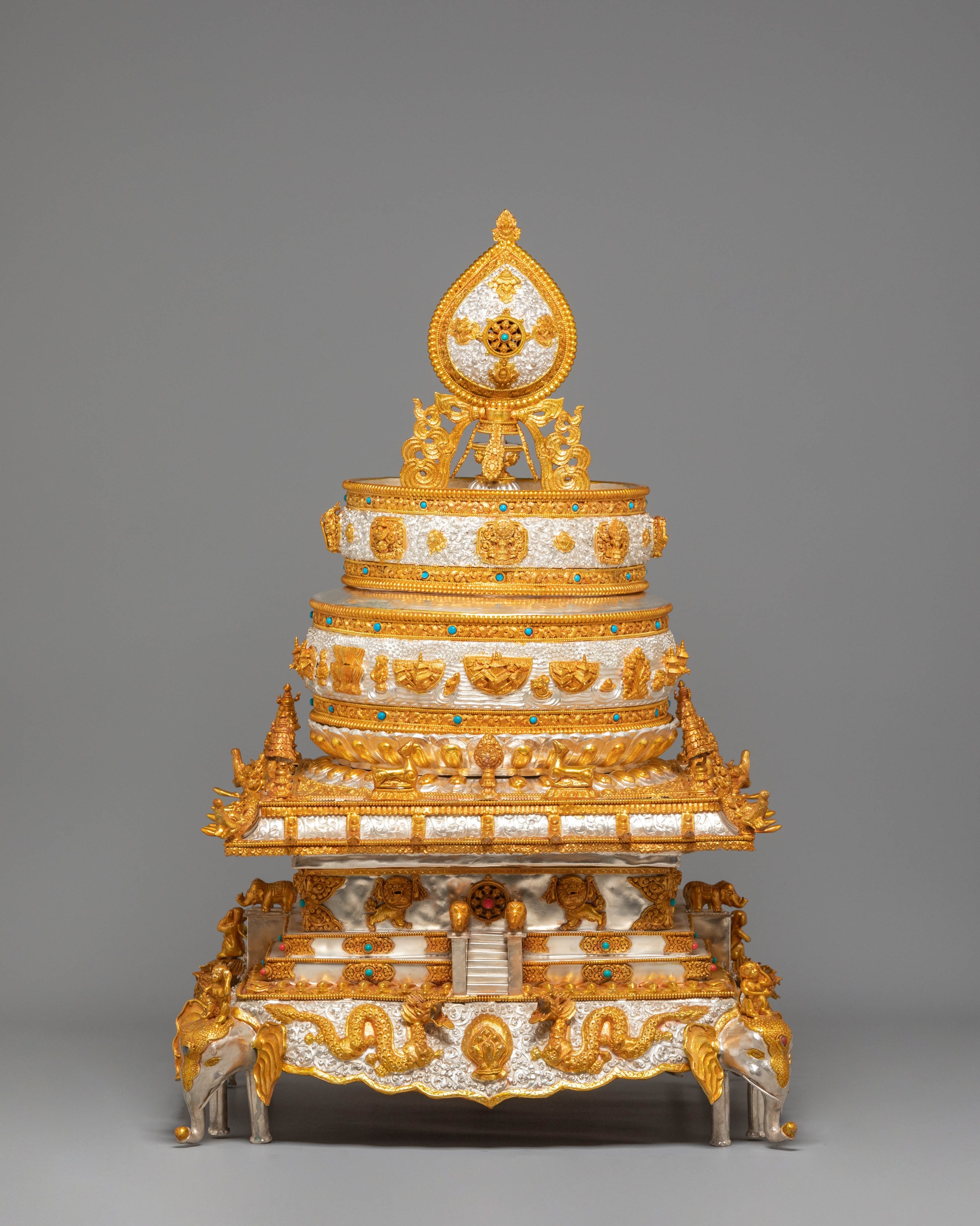 Buddhist Sacred Mandala Offering Set | Perfect for Offerings