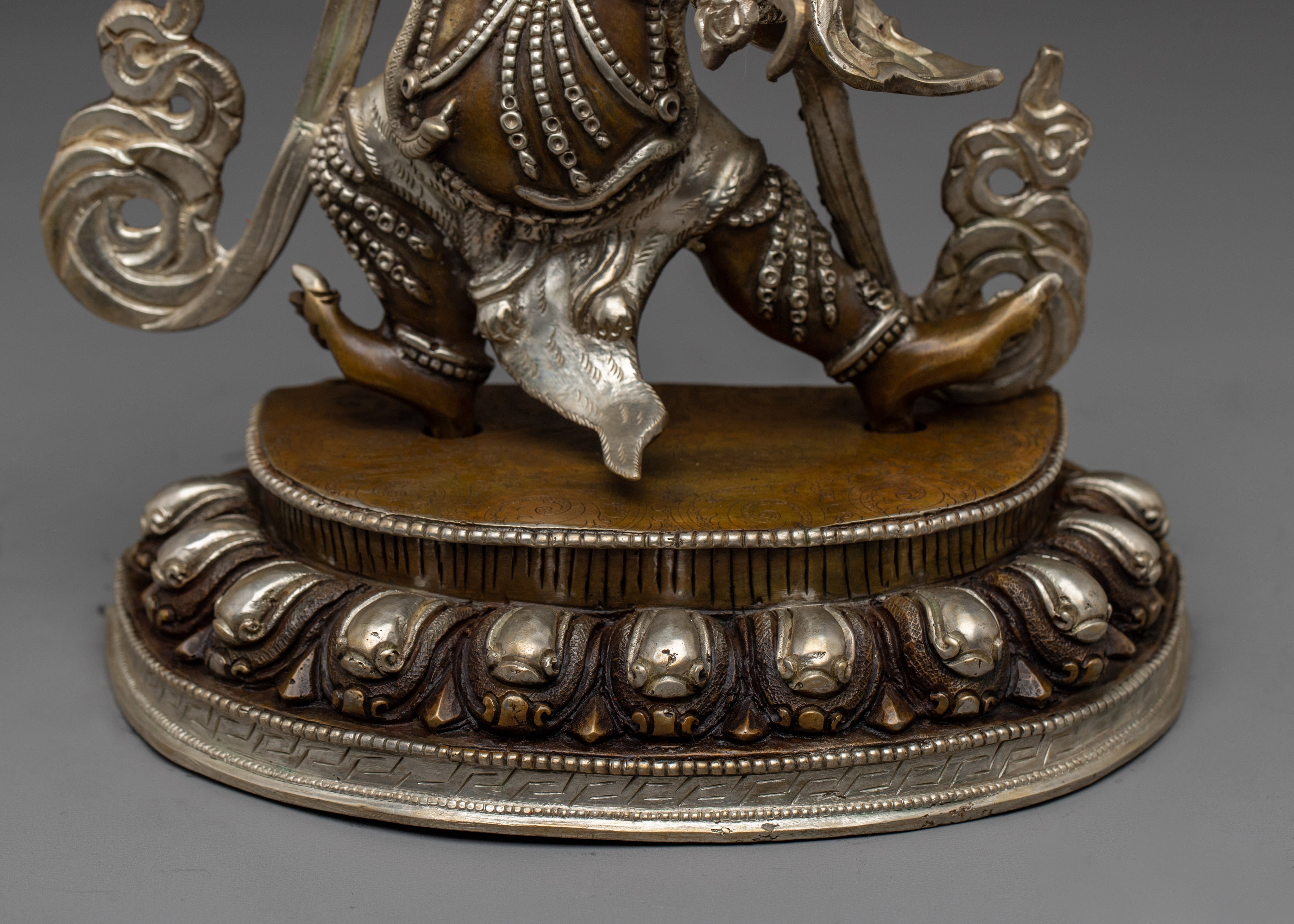 Handcrafted Vajrapani Copper Statue | Perfect for Spiritual Practice