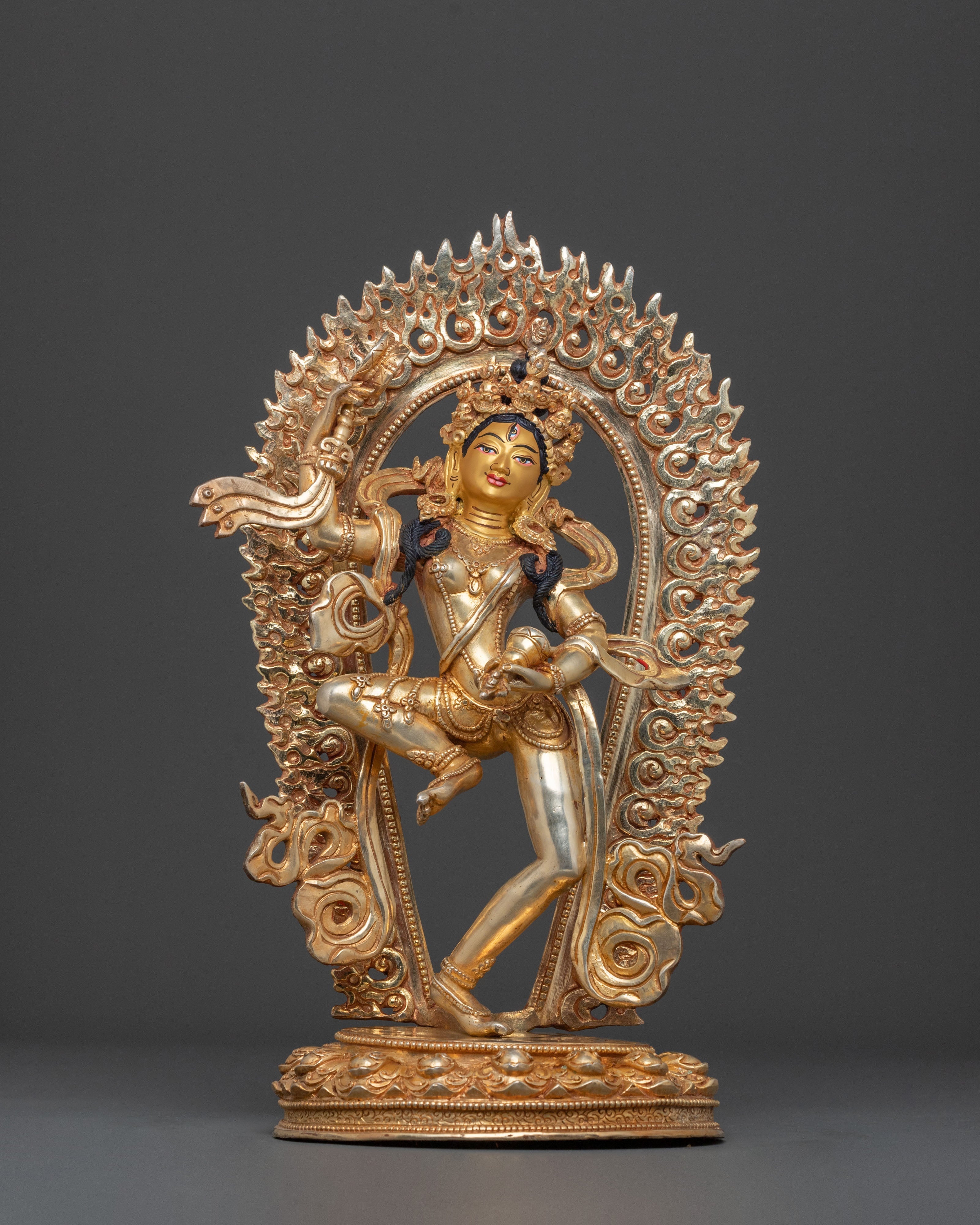 Sacred Machig Labdron Sculpture | Founder of the Chöd Tradition
