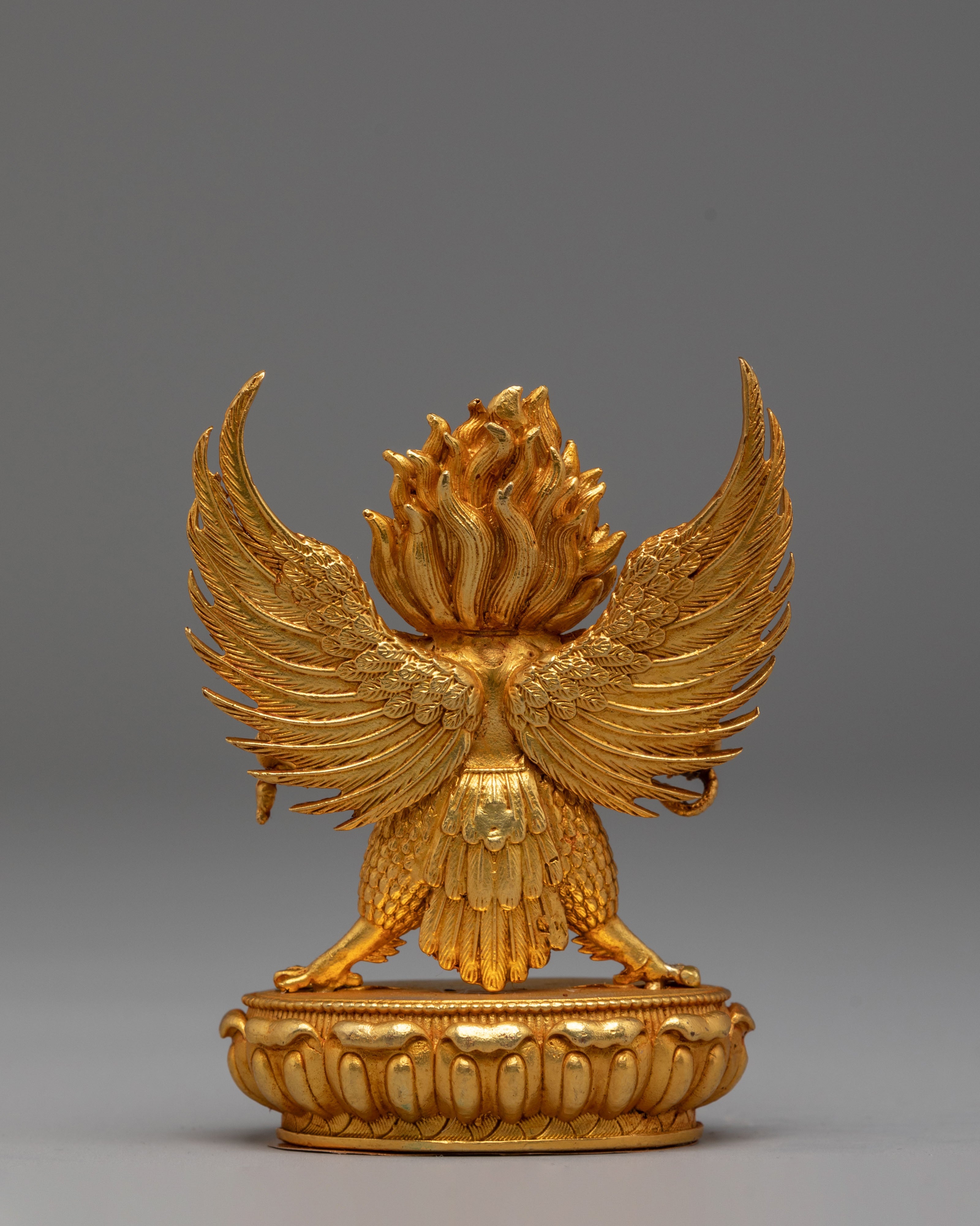 Handmade Mythical Garuda Statue | Himalayan Protective Deity