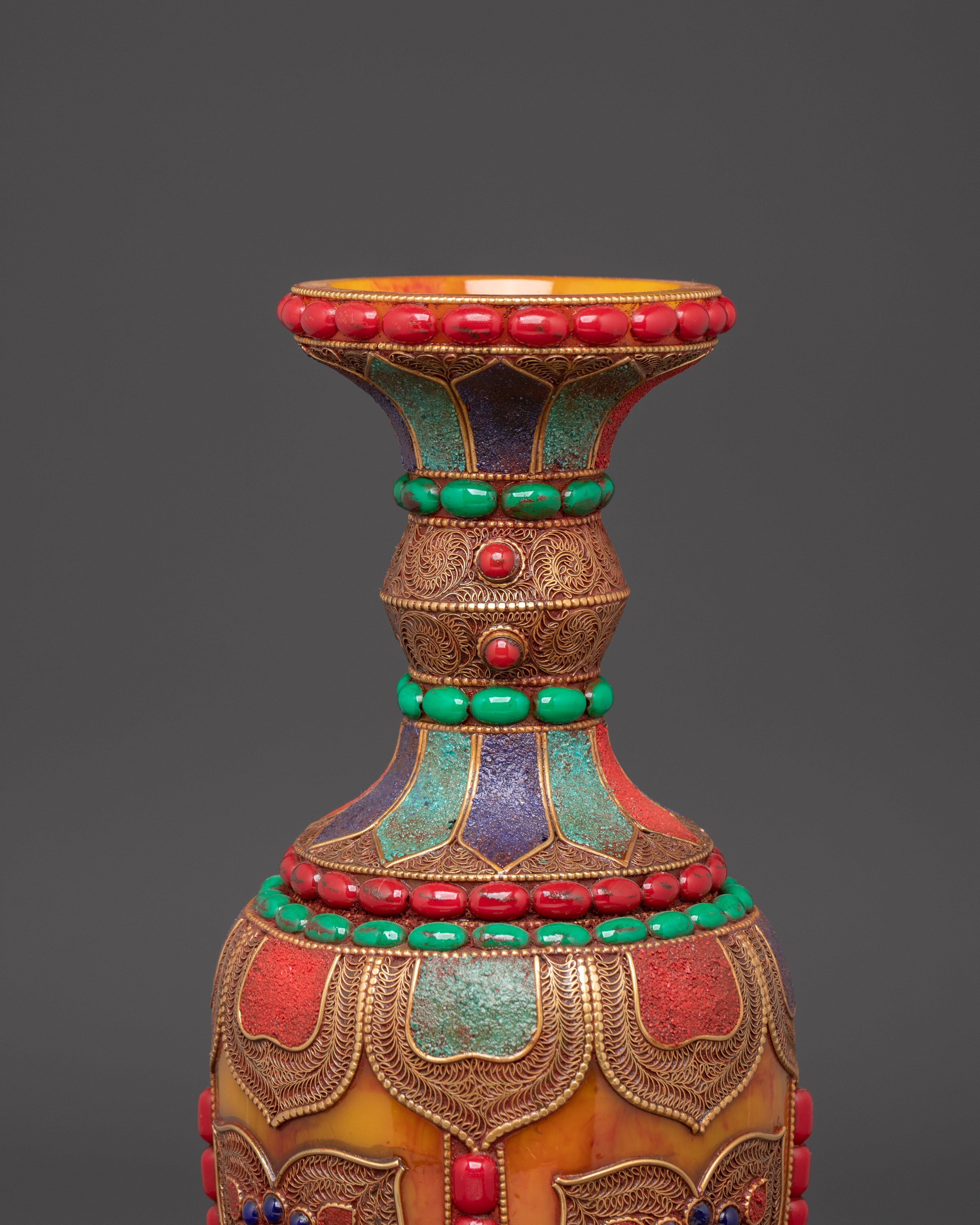 Flower Vase Set For Decor | Himalayan Vase for Home & Office