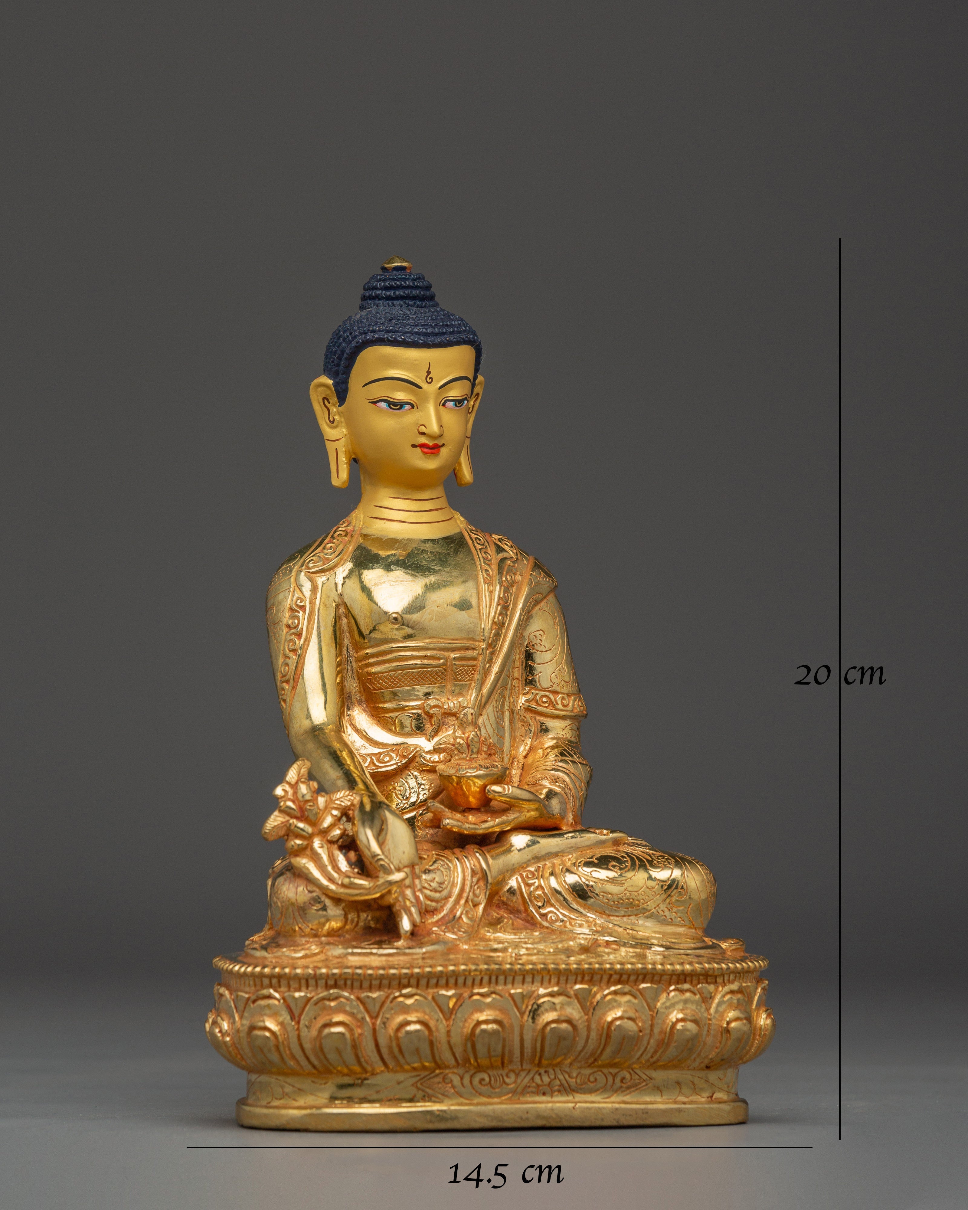 Radiant Statue of Medicine Buddha 