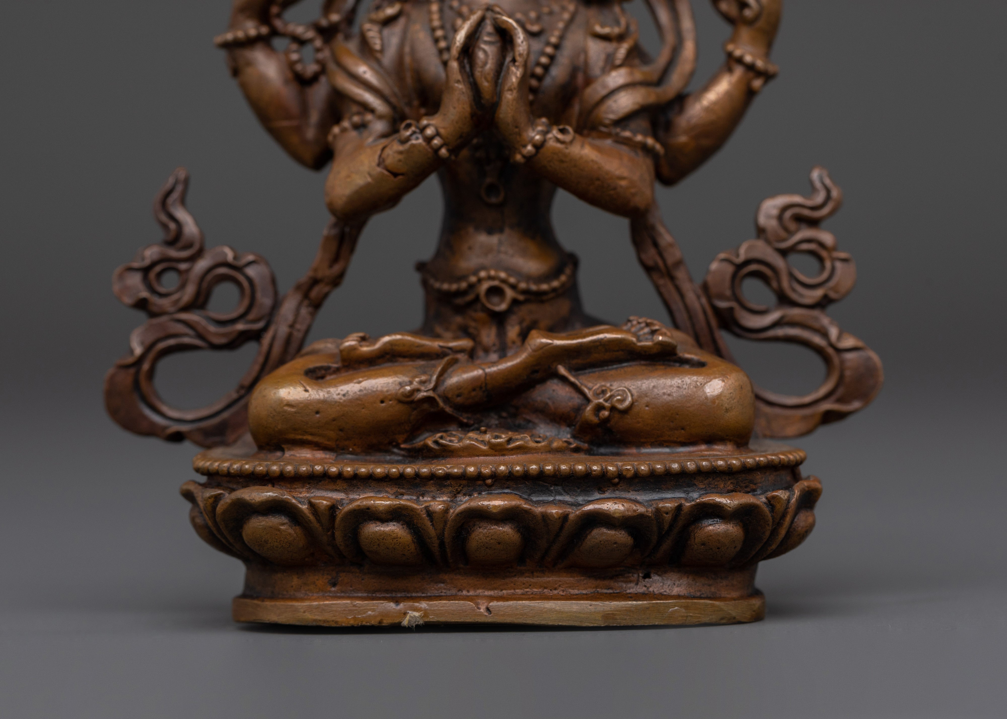 Chenresig Compassionate Bodhisattva | Tibetan Buddhism Shrine Decor