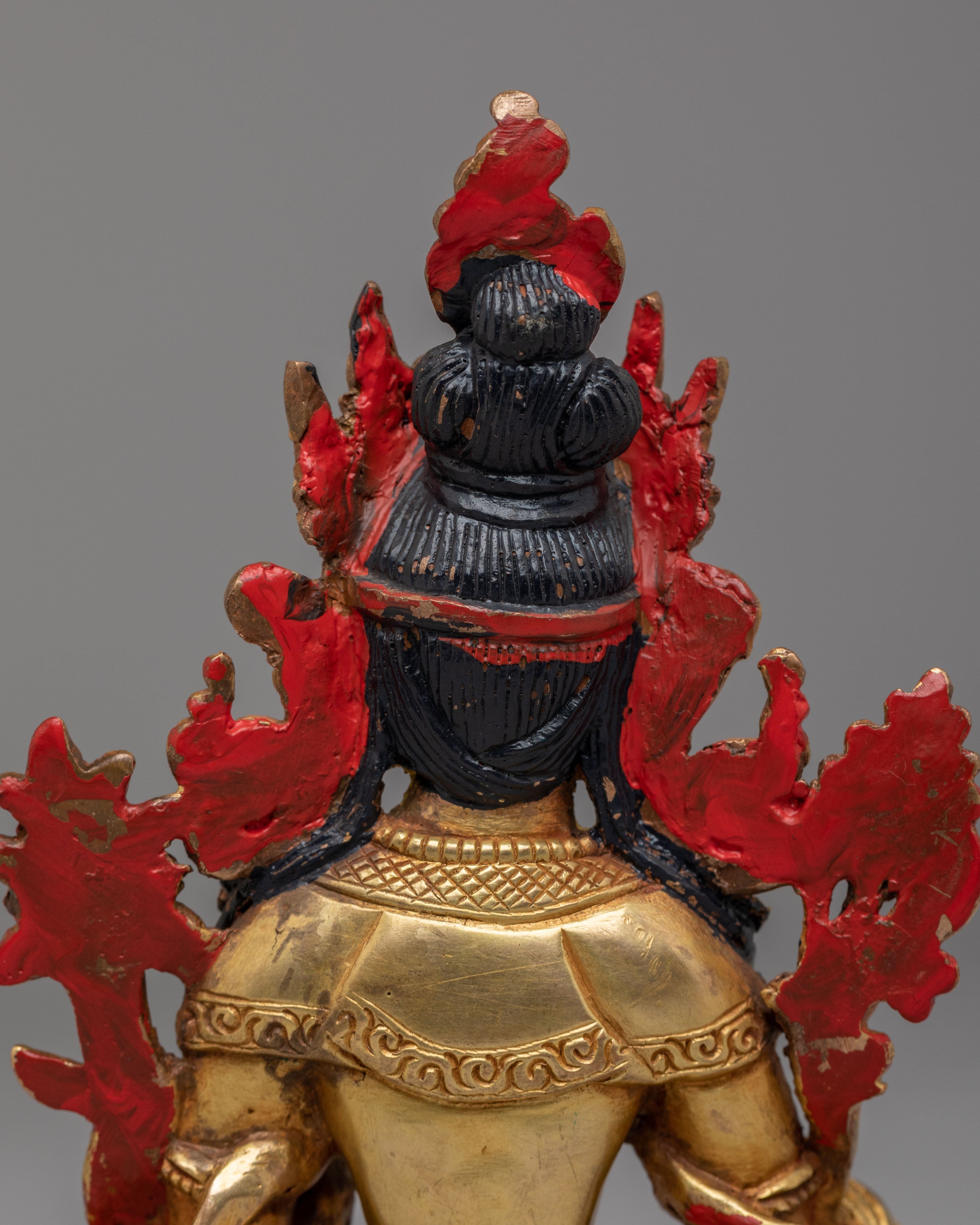 Tibetan Green Tara Deity Figurine | Traditional Tibetan Artwork