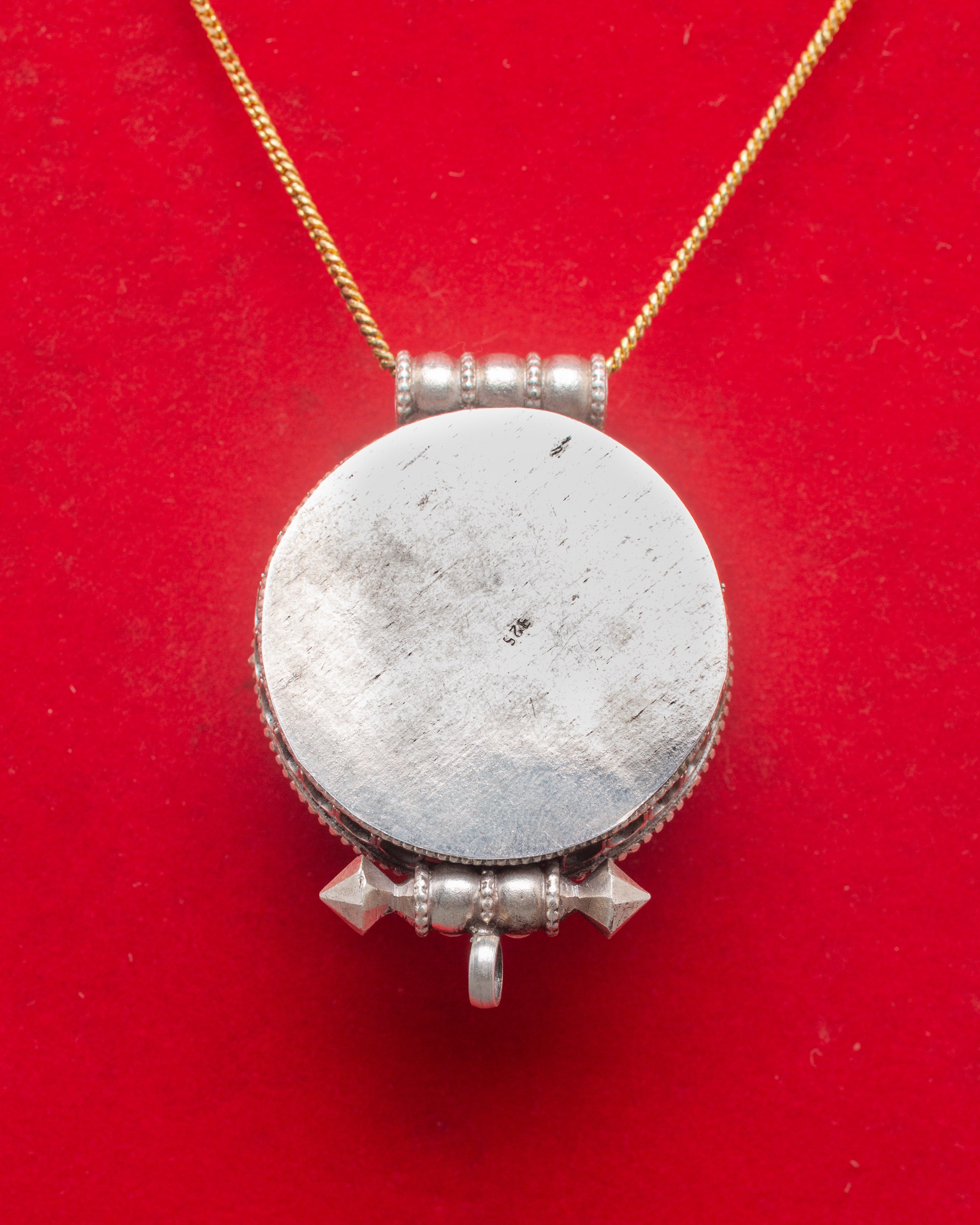 Ghau Box Locket for Spiritual Protection | Bishow Vajra Pendant