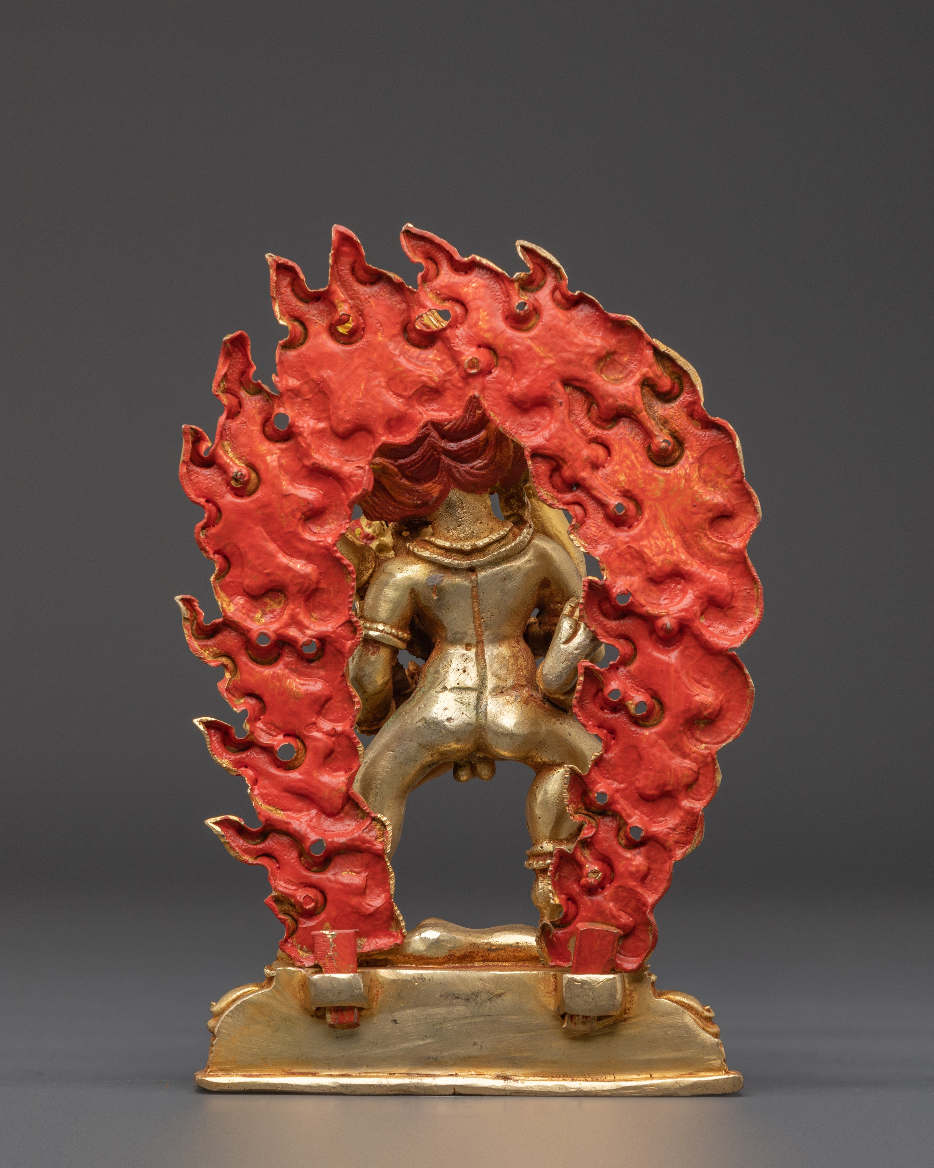 Handcrafted Black Dzambhala Statue | Buddhist Home Altar Decor
