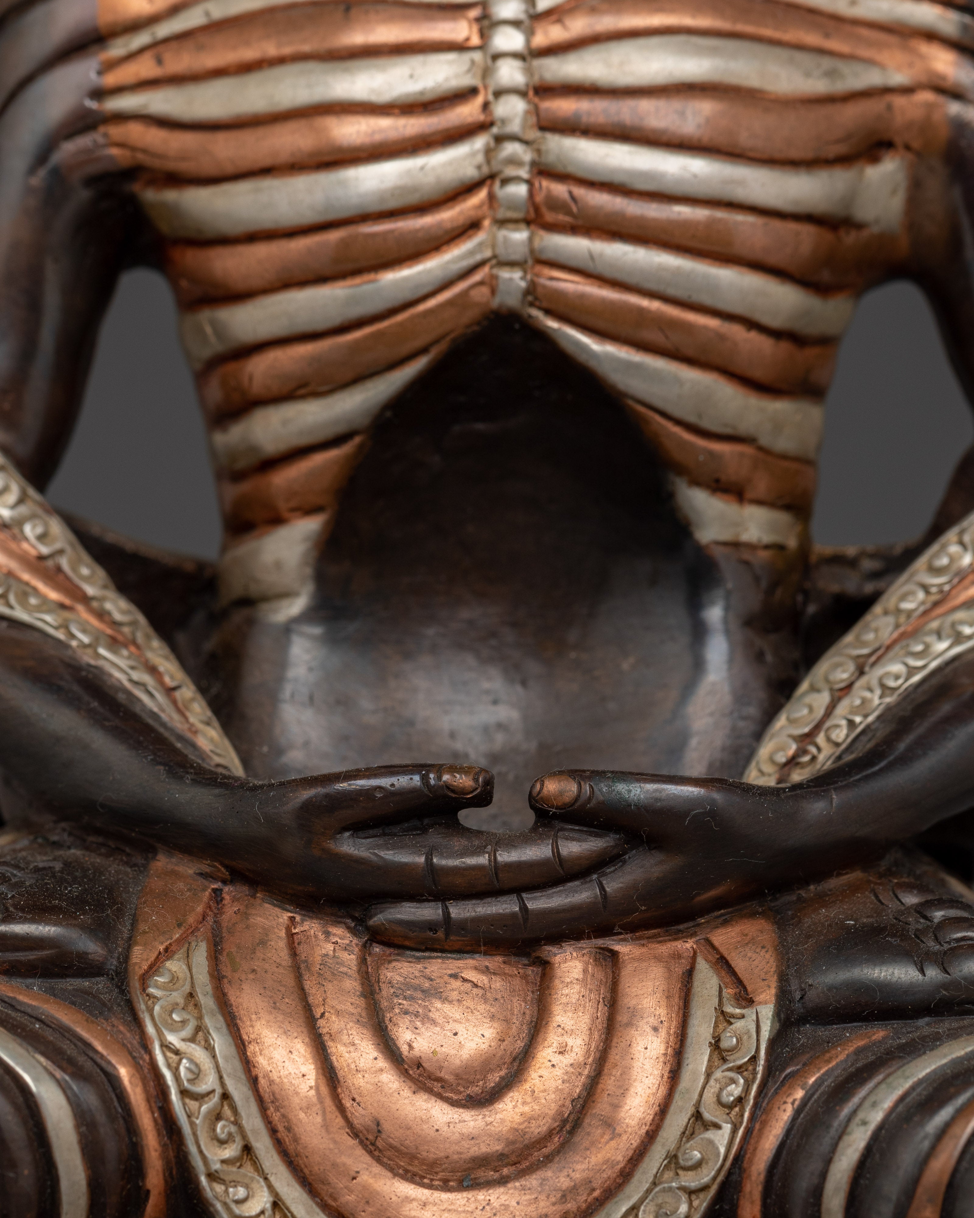 Fasting Buddha with Throne | Path to Enlightenment