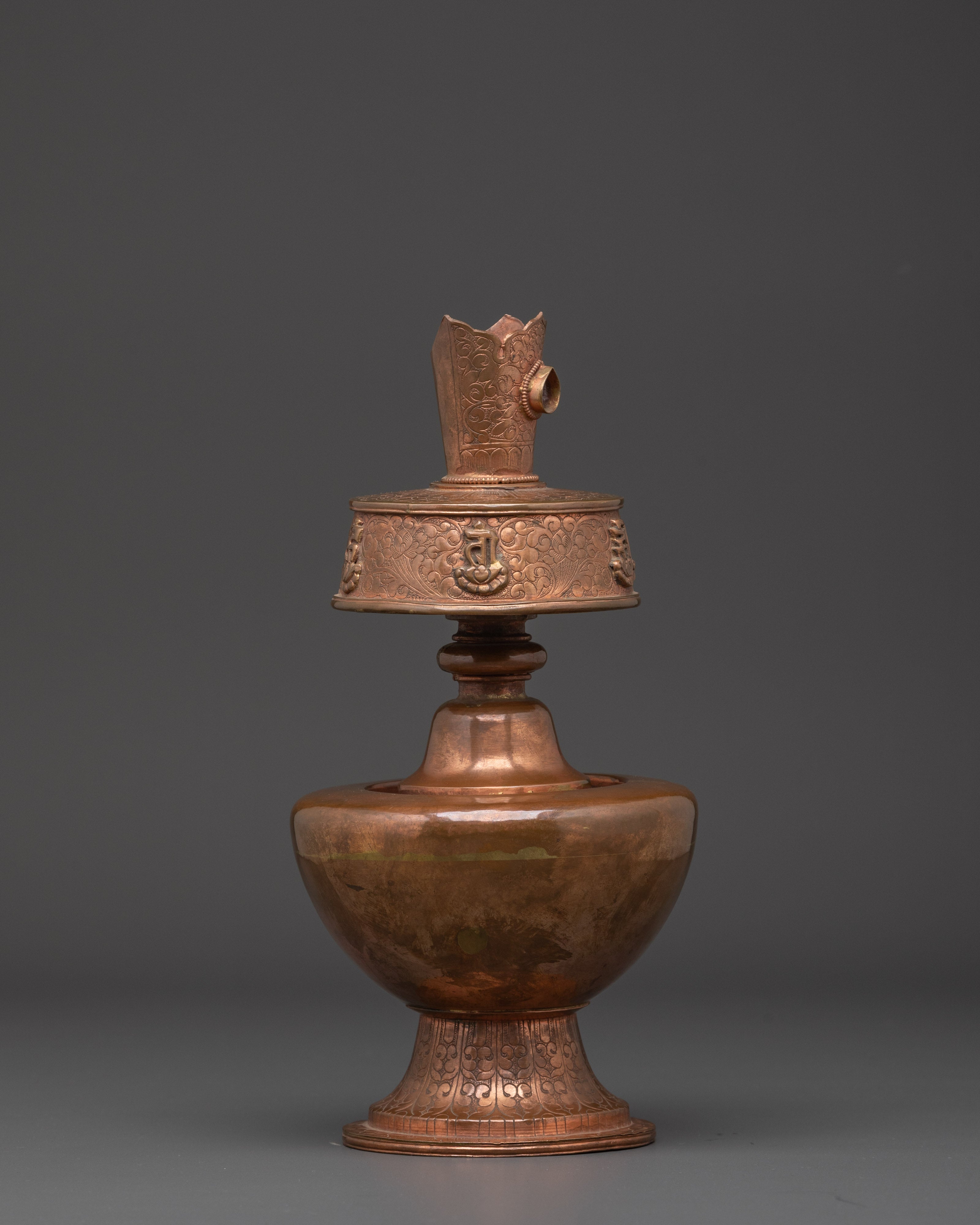 Copper Bhumba Set for Rituals | Altar & Spiritual Practice