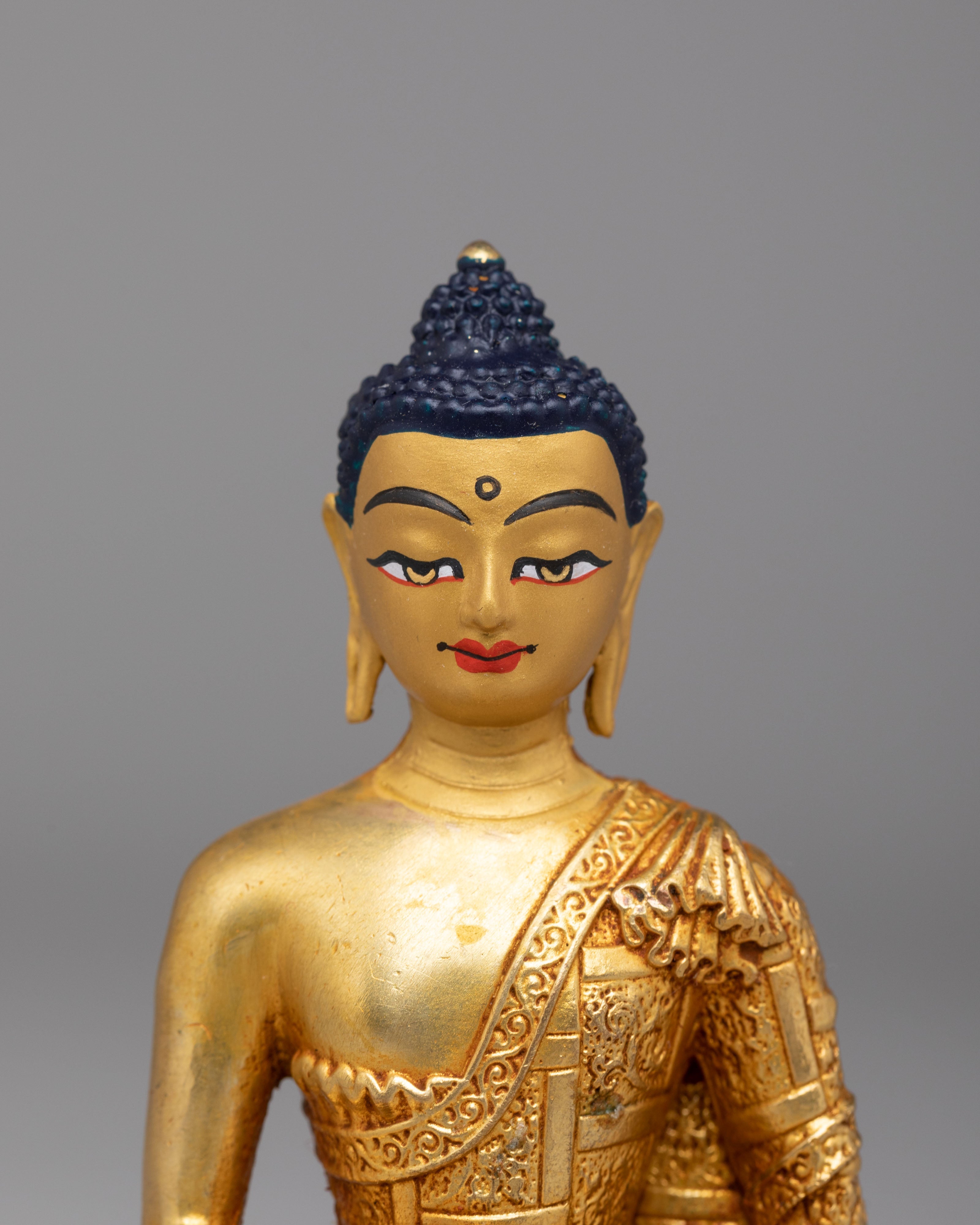 Pancha Buddha Set Statue | Buddhist Altar Decor