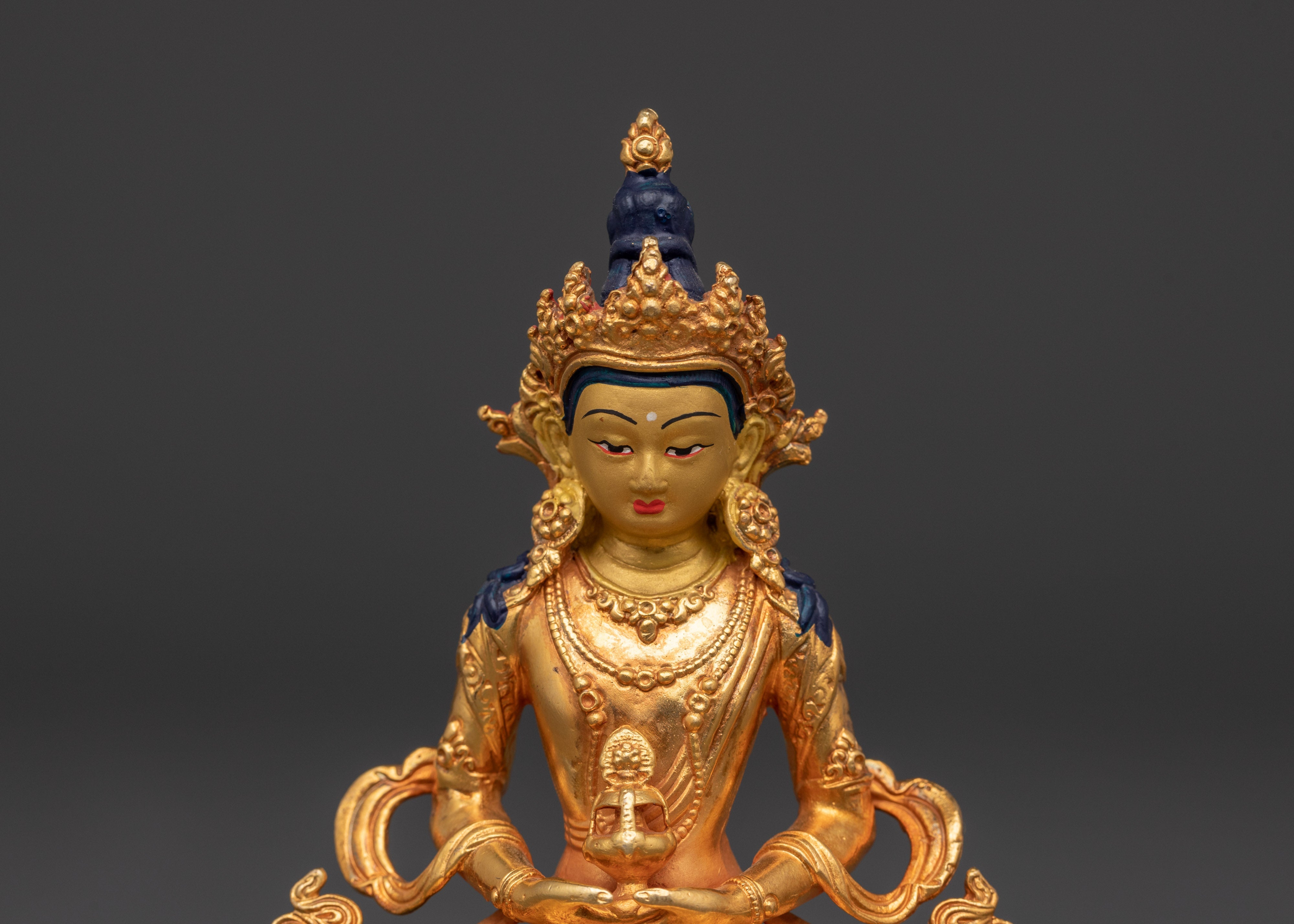 Handcrafted Amitayus Buddha Statue  | Symbol of Longevity and Prosperity